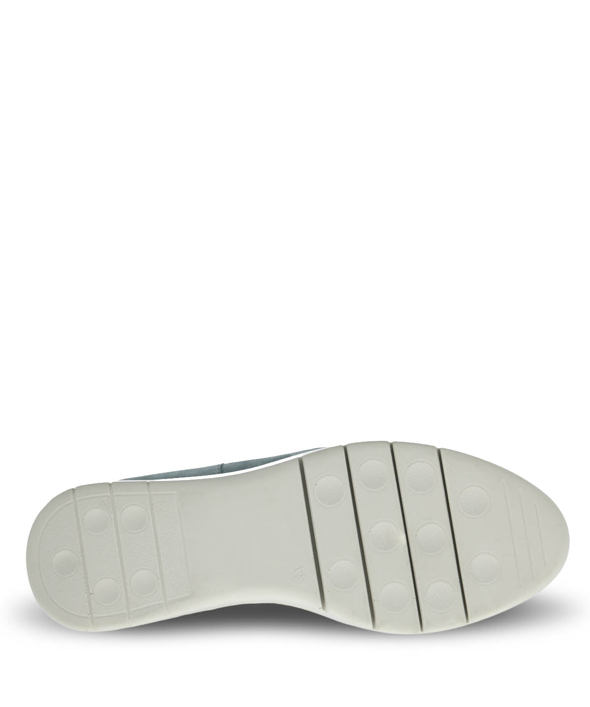 Slip On Mujer Cuero Fly Jump Azul Hush Puppies