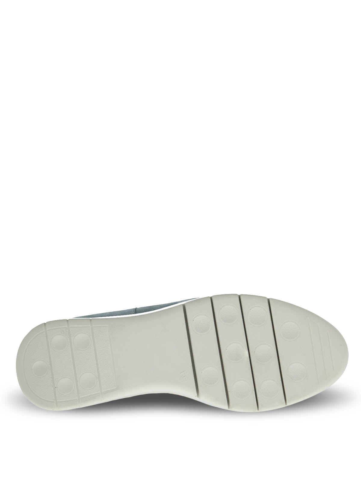 Slip On Mujer Cuero Fly Jump Azul Hush Puppies