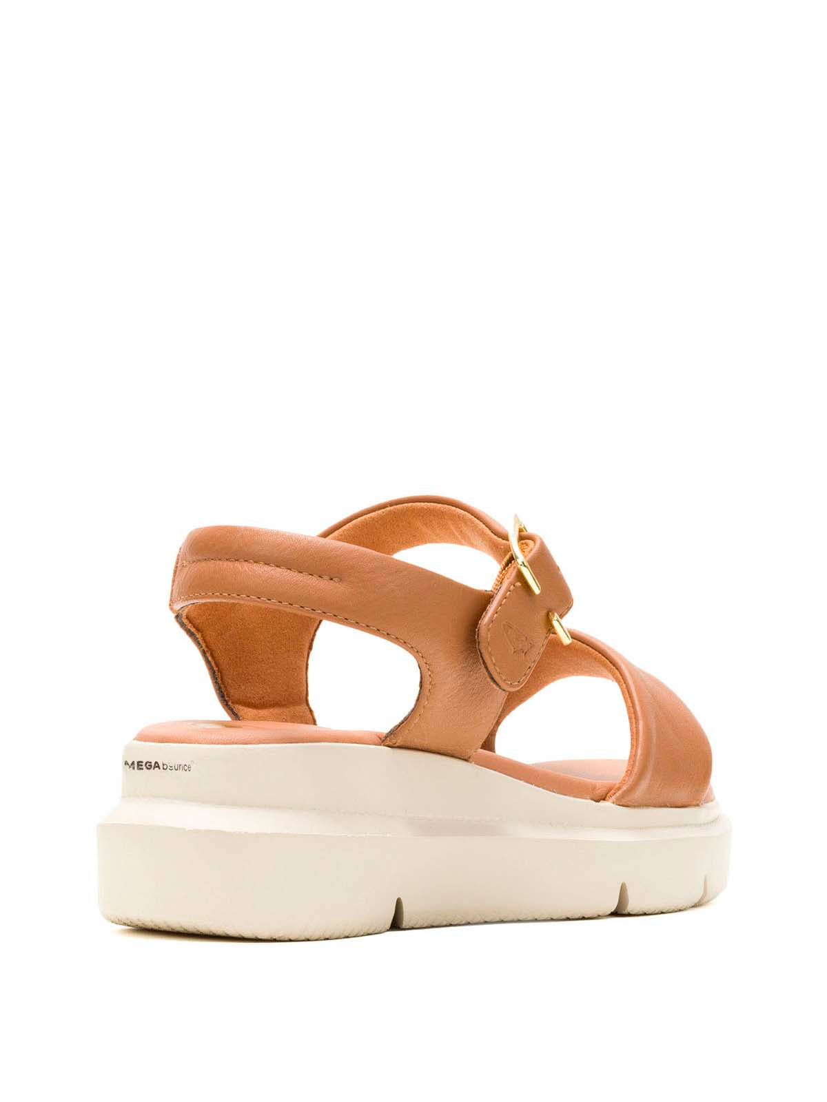 Sandalia Cuero Mujer Uplift Qtr Strap Café Hush Puppies | Hush Puppies