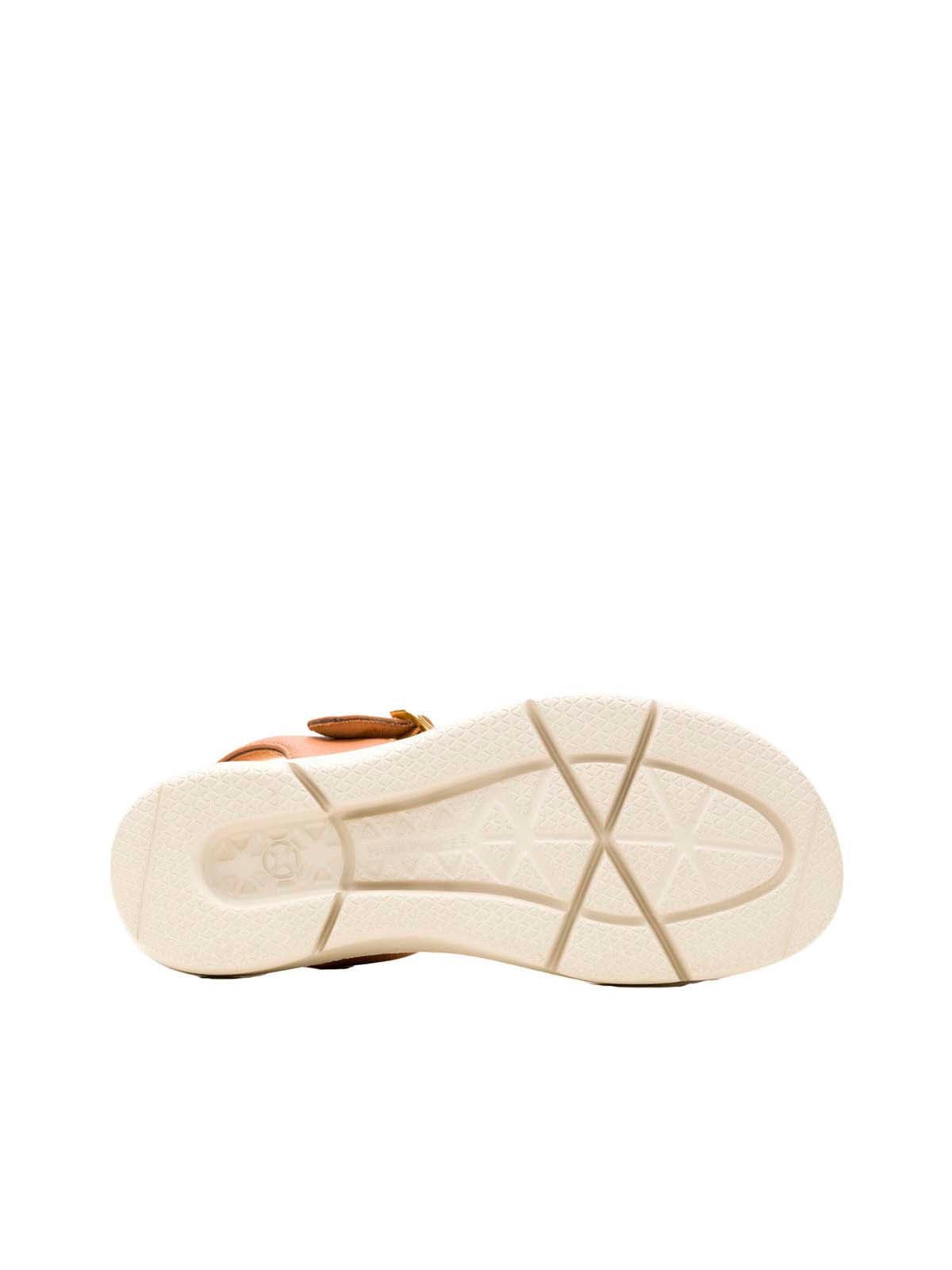Sandalia Cuero Mujer Uplift Qtr Strap Café Hush Puppies | Hush Puppies