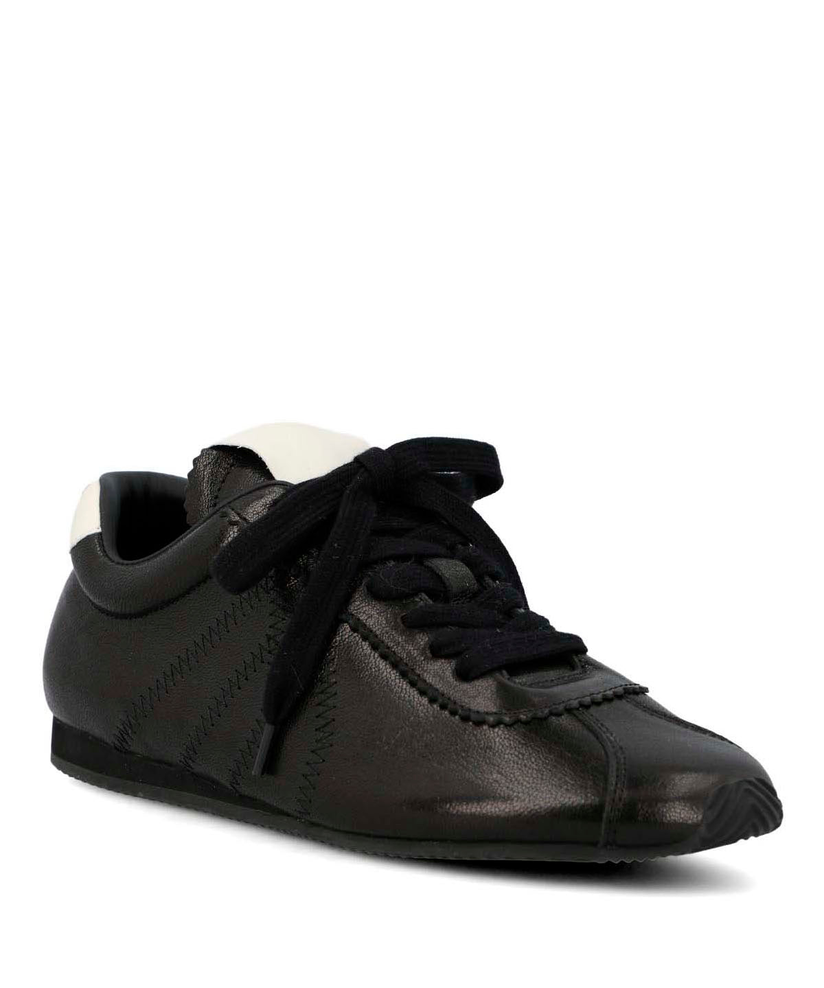 Zapatilla Cuero Mujer Bonik Negro-Hush Puppies Chile