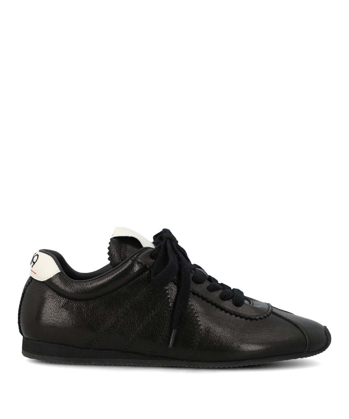 Zapatilla Cuero Mujer Bonik Negro-Hush Puppies Chile
