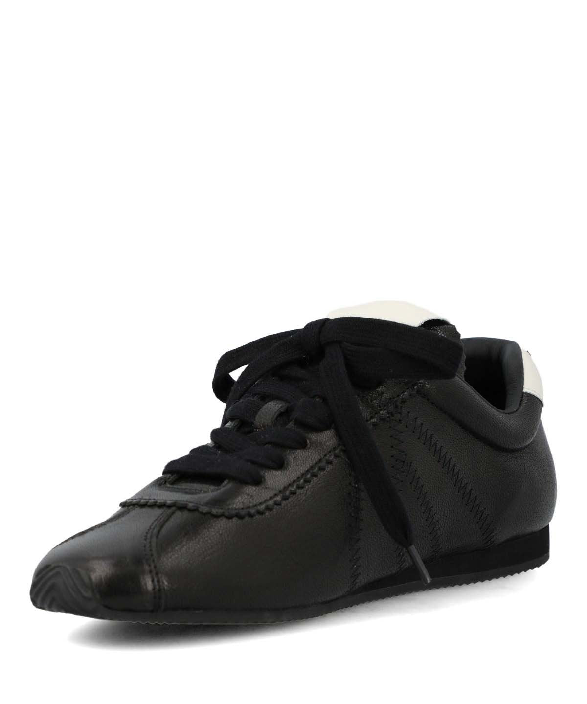 Zapatilla Cuero Mujer Bonik Negro-Hush Puppies Chile