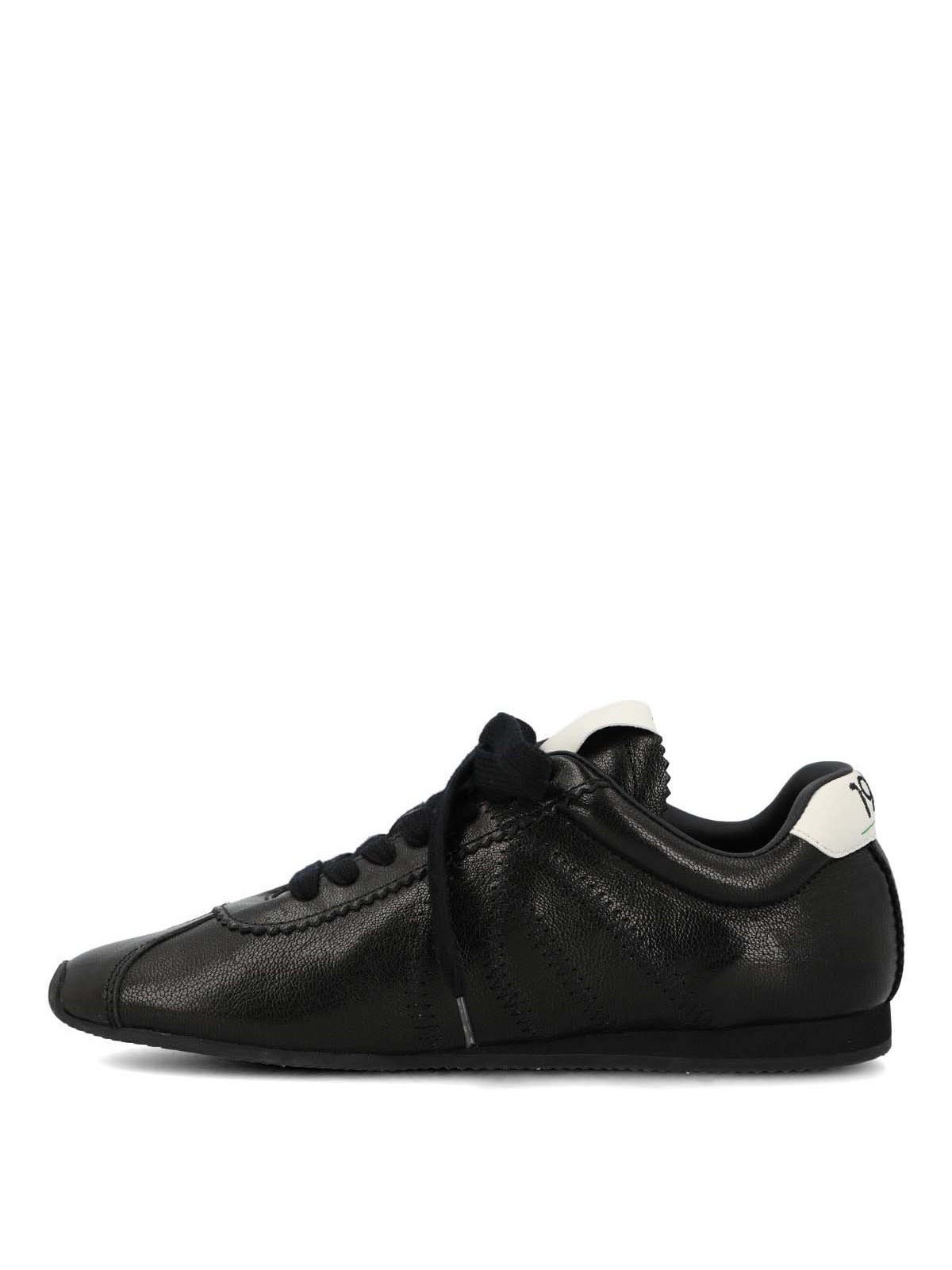 Zapatilla Cuero Mujer Bonik Negro-Hush Puppies Chile