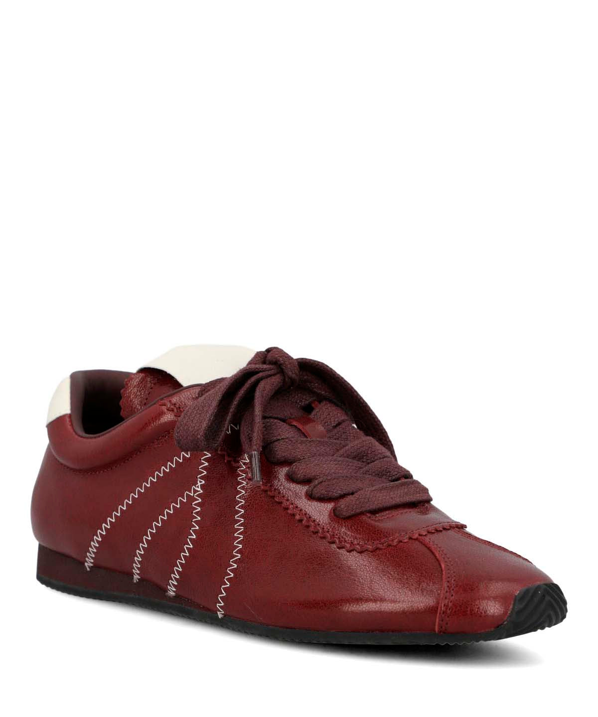 Zapatilla Cuero Mujer Bonik Rojo-Hush Puppies Chile