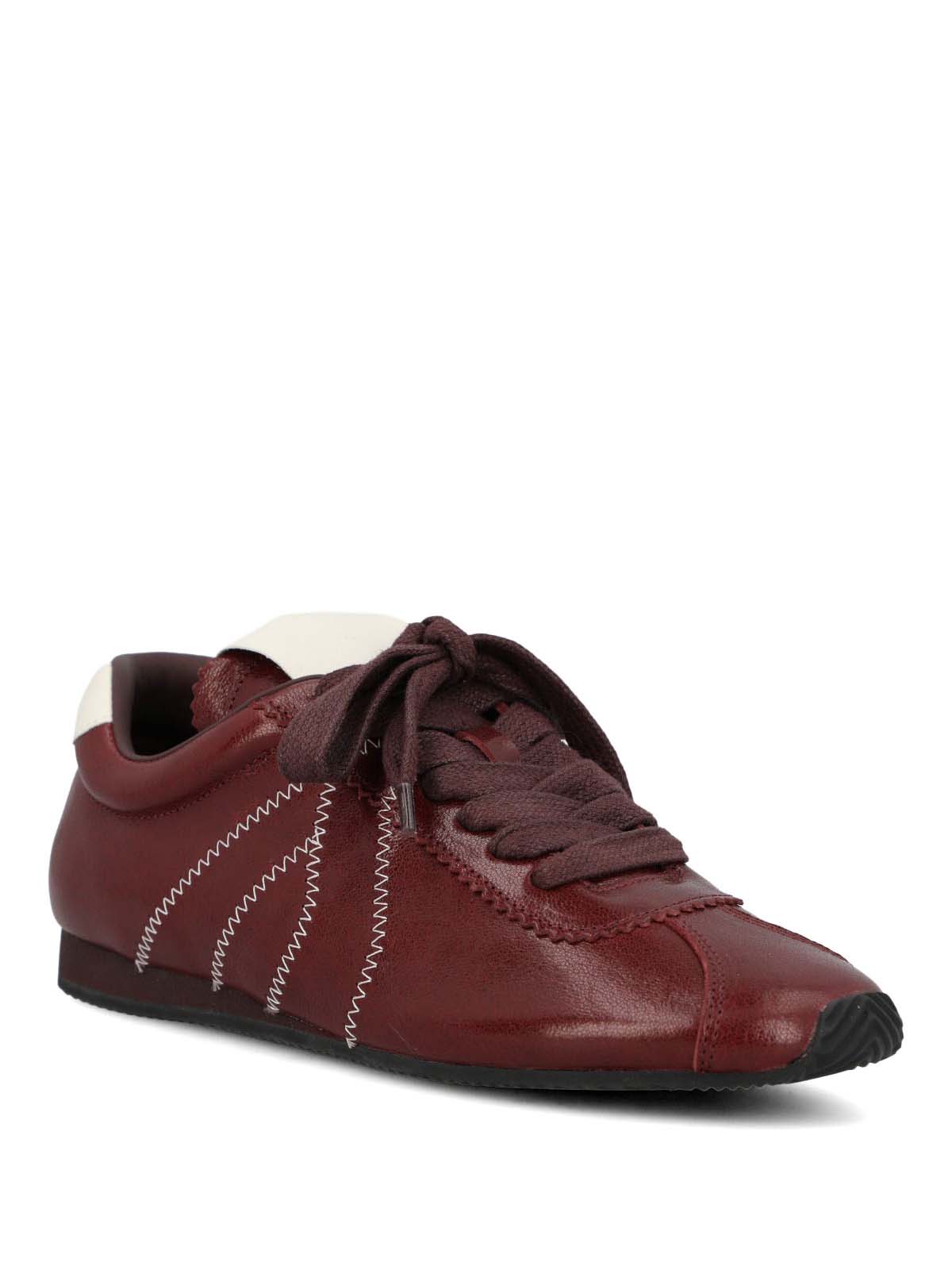 Zapatilla Cuero Mujer Bonik Rojo-Hush Puppies Chile