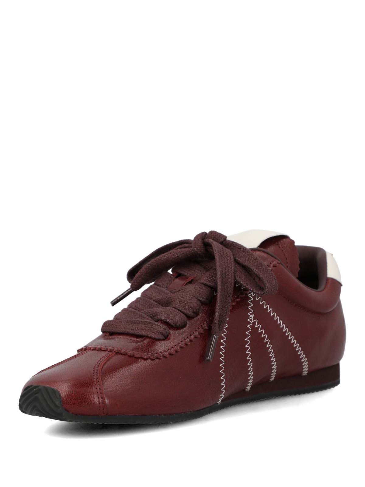 Zapatilla Cuero Mujer Bonik Rojo-Hush Puppies Chile