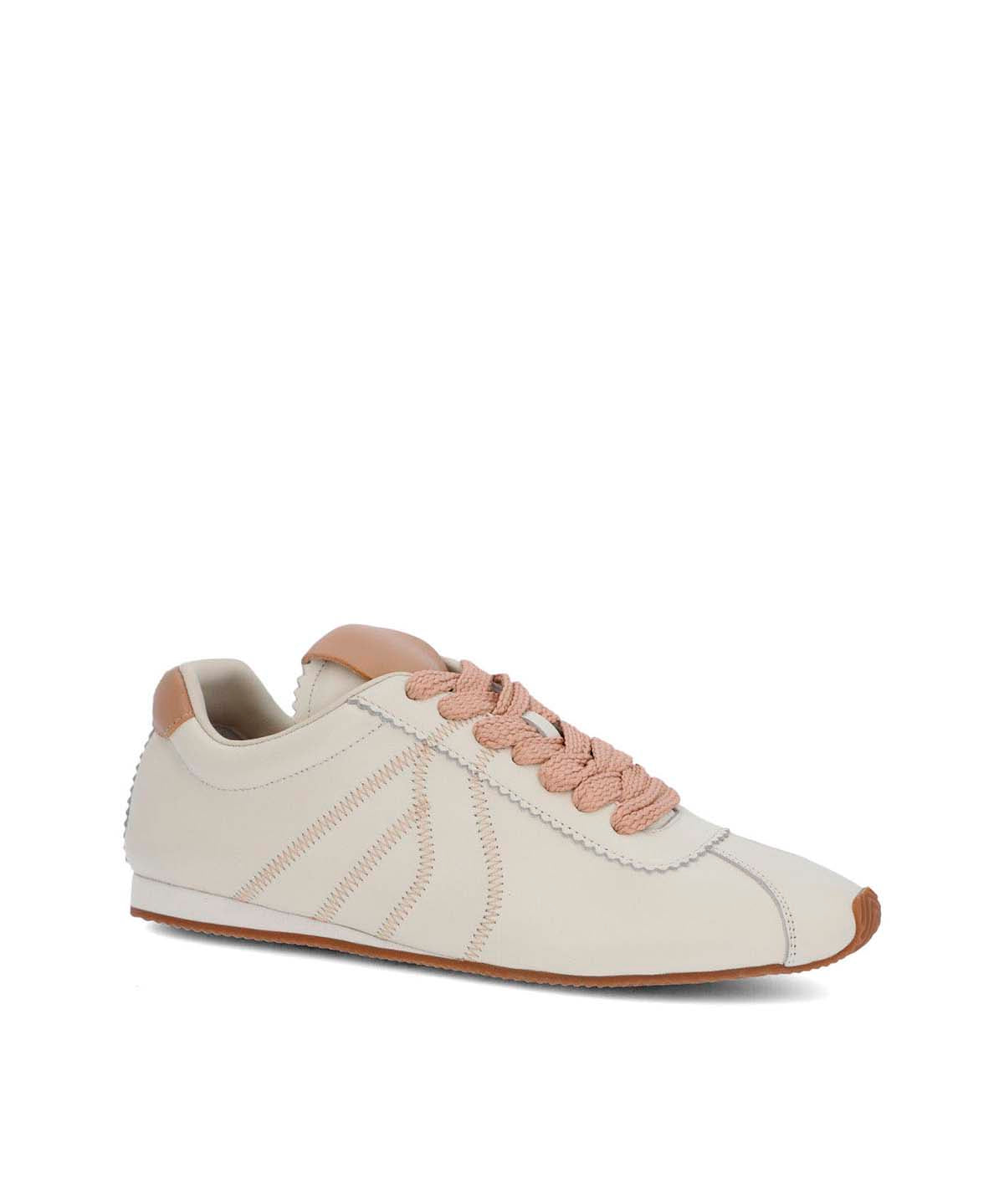 Zapatilla Cuero Mujer Bonik Beige Hush Puppies