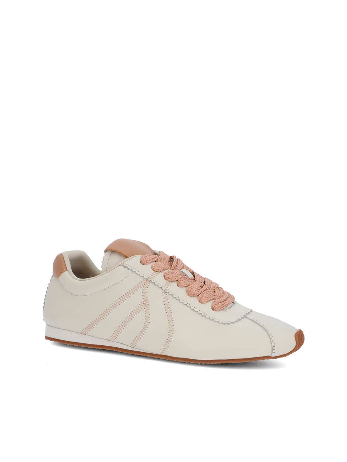 Zapatilla Cuero Mujer Bonik Beige Hush Puppies