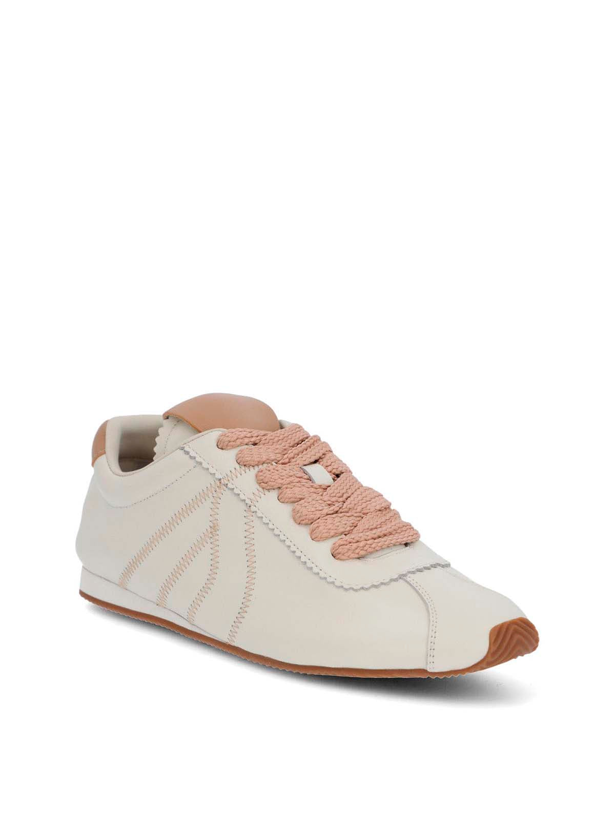 Zapatilla Cuero Mujer Bonik Beige Hush Puppies