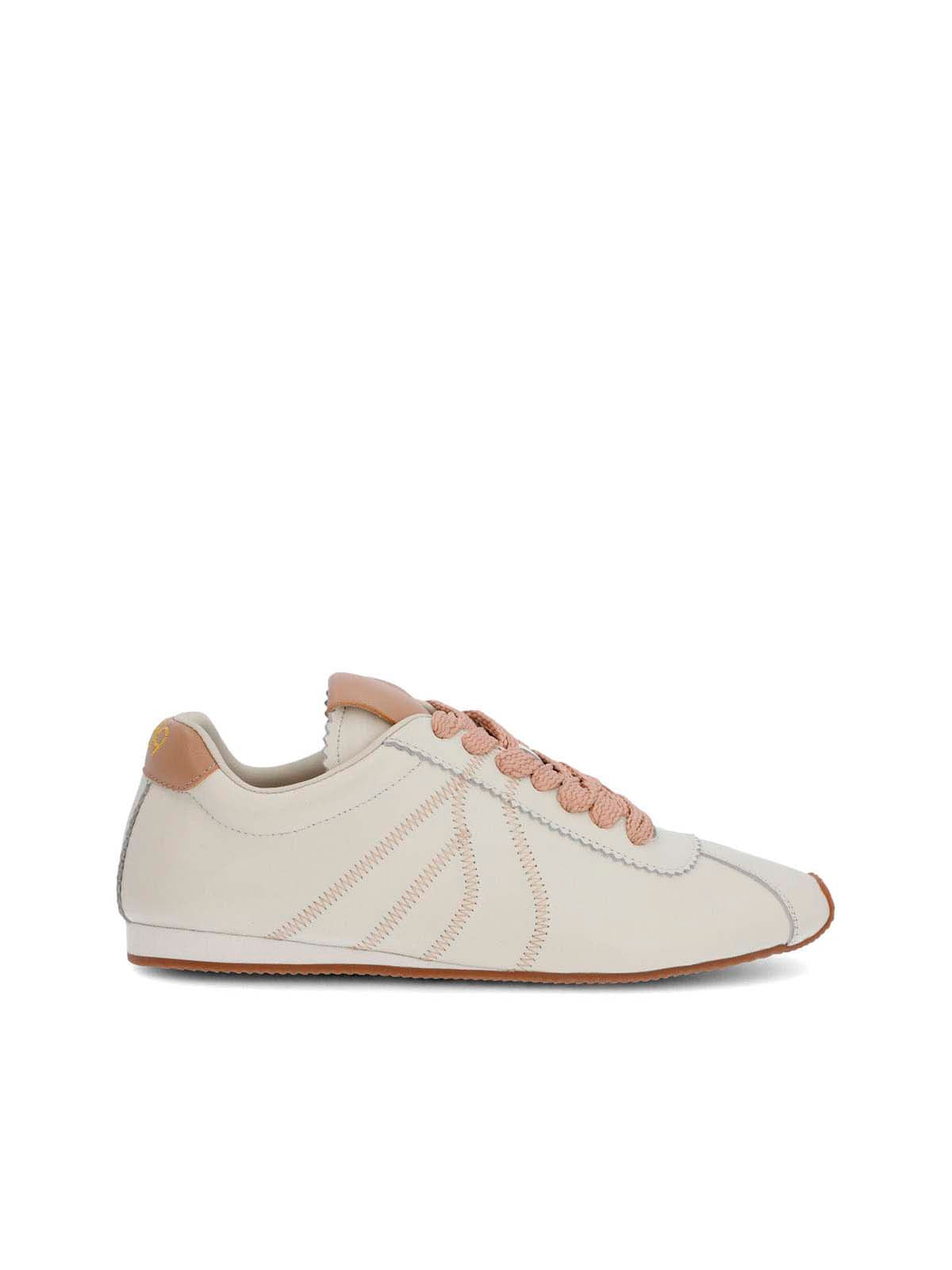 Zapatilla Cuero Mujer Bonik Beige Hush Puppies