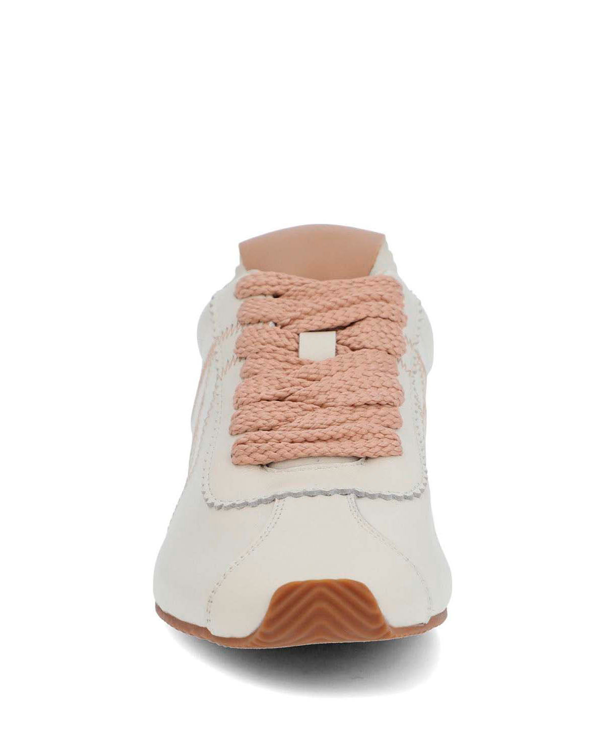 Zapatilla Cuero Mujer Bonik Beige Hush Puppies