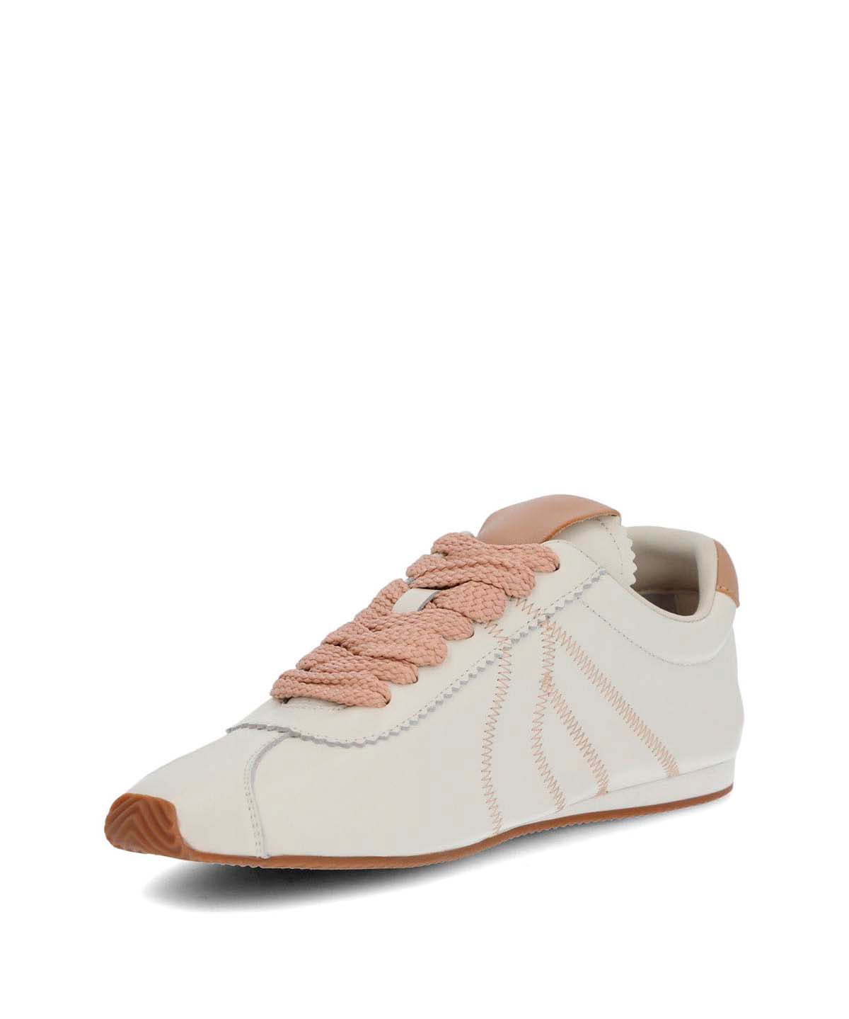 Zapatilla Cuero Mujer Bonik Beige Hush Puppies