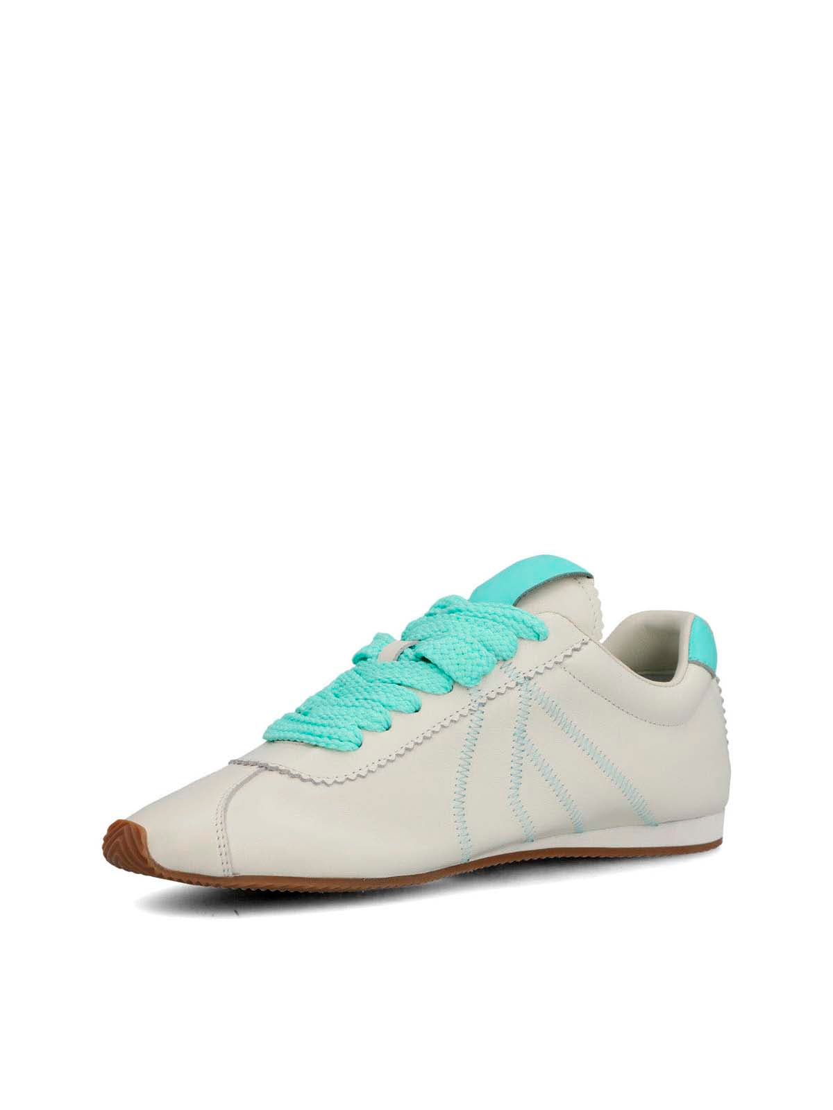 Zapatilla Cuero Mujer Bonik Celeste Hush Puppies