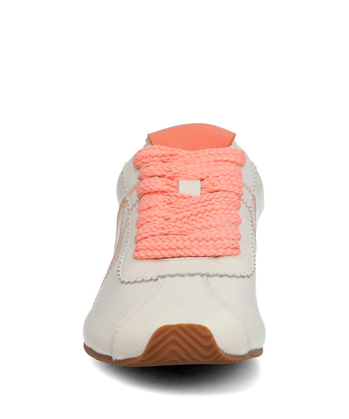 Zapatilla Cuero Mujer Bonik Naranja Hush Puppies