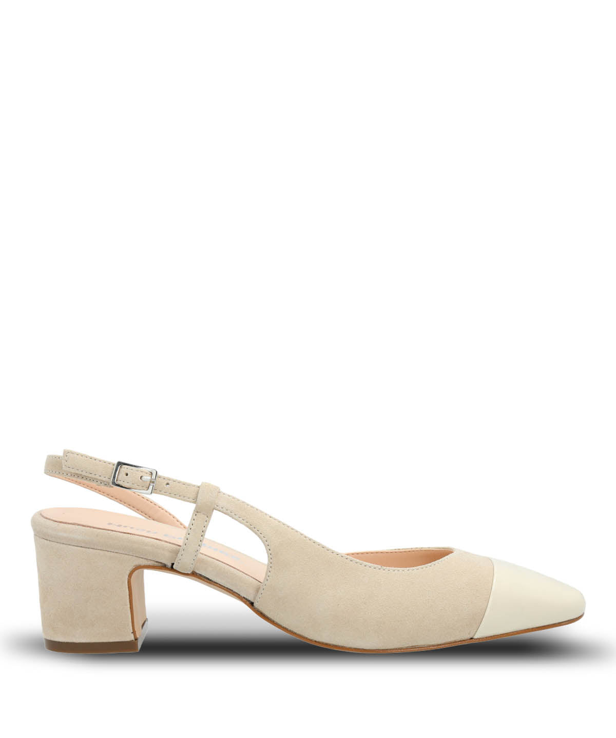 Zapato Vestir Mujer Cuero Paty Beige Hush Puppies