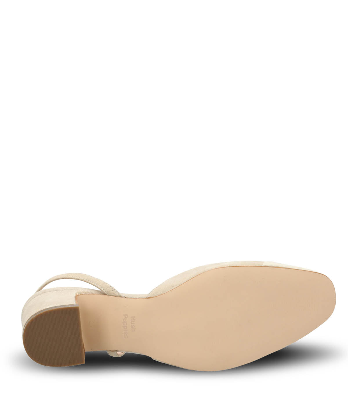 Zapato Vestir Mujer Cuero Paty Beige Hush Puppies
