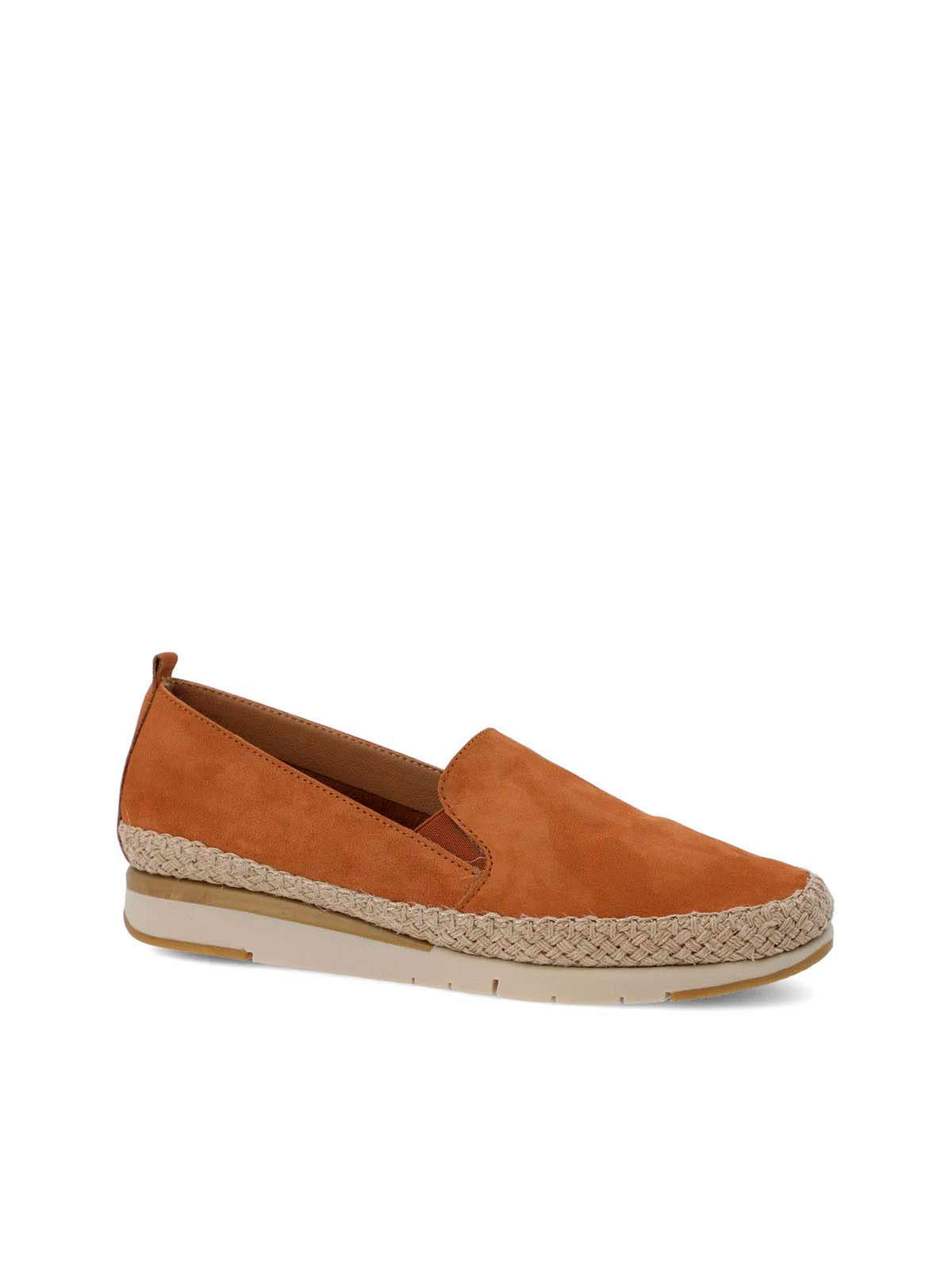 Alpargata Cuero Mujer Rope Café Hush Puppies