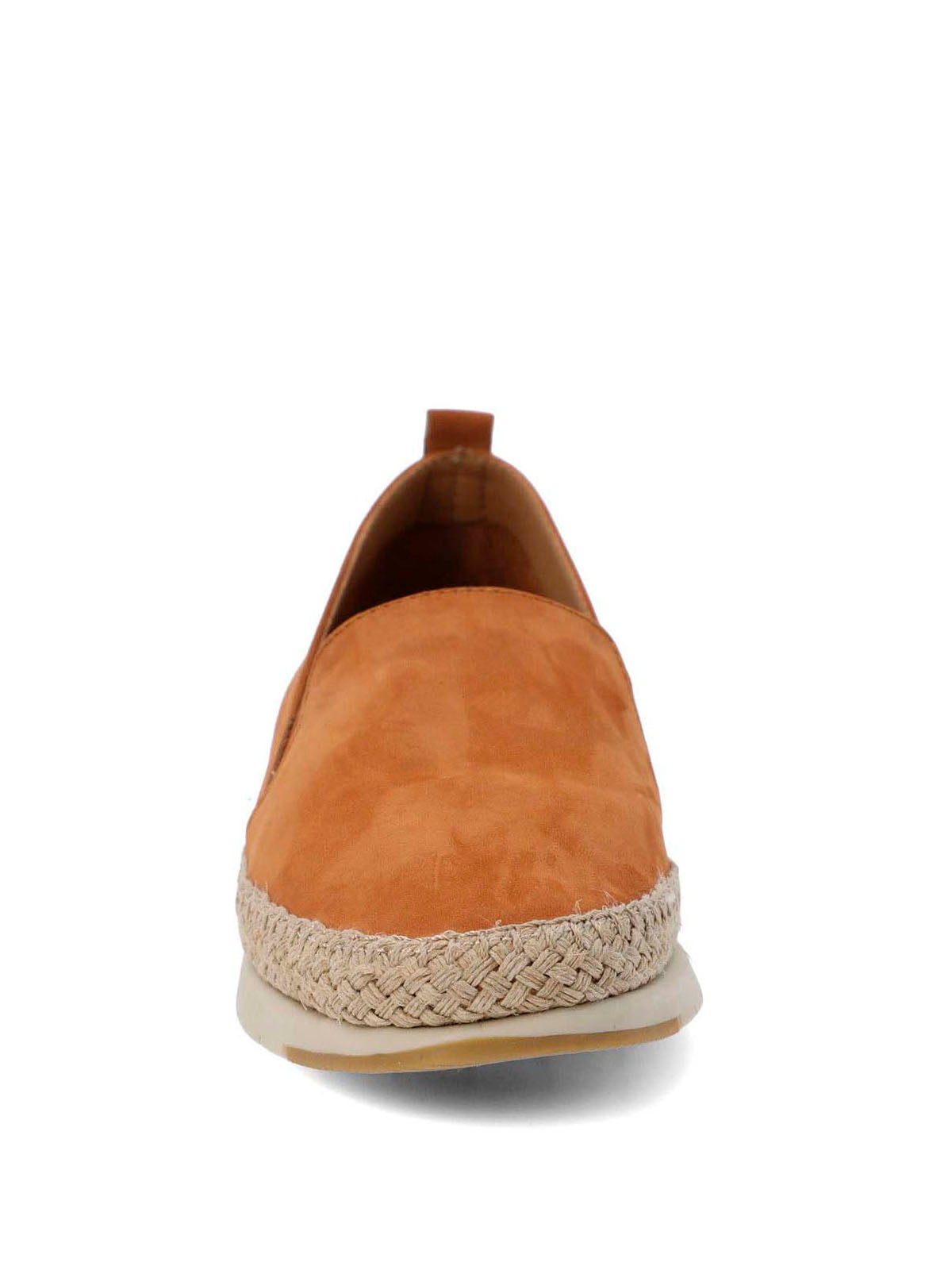 Alpargata Cuero Mujer Rope Café Hush Puppies