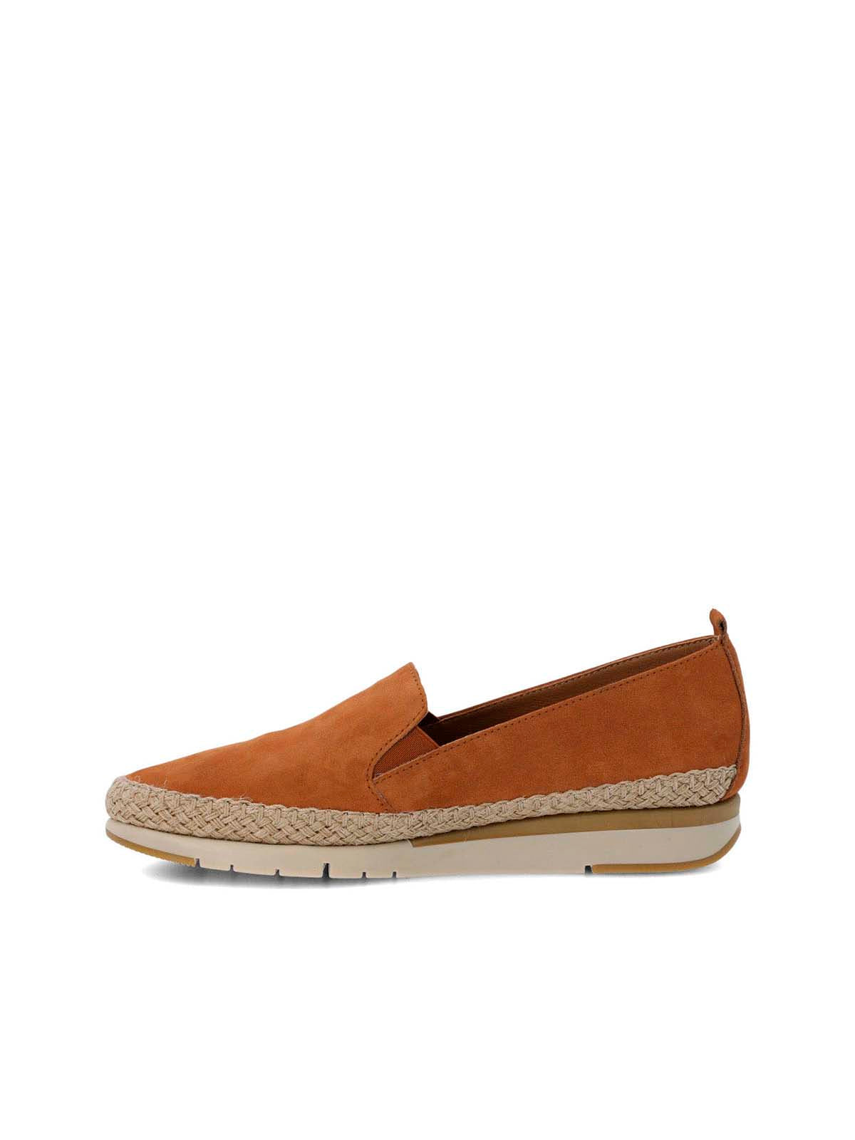 Alpargata Cuero Mujer Rope Café Hush Puppies