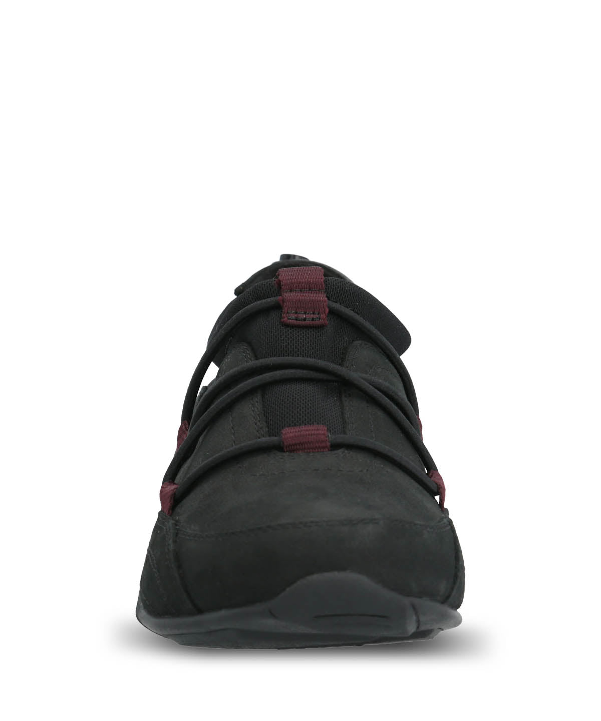 Zapatilla Cuero Mujer Coil Negra Hush Puppies