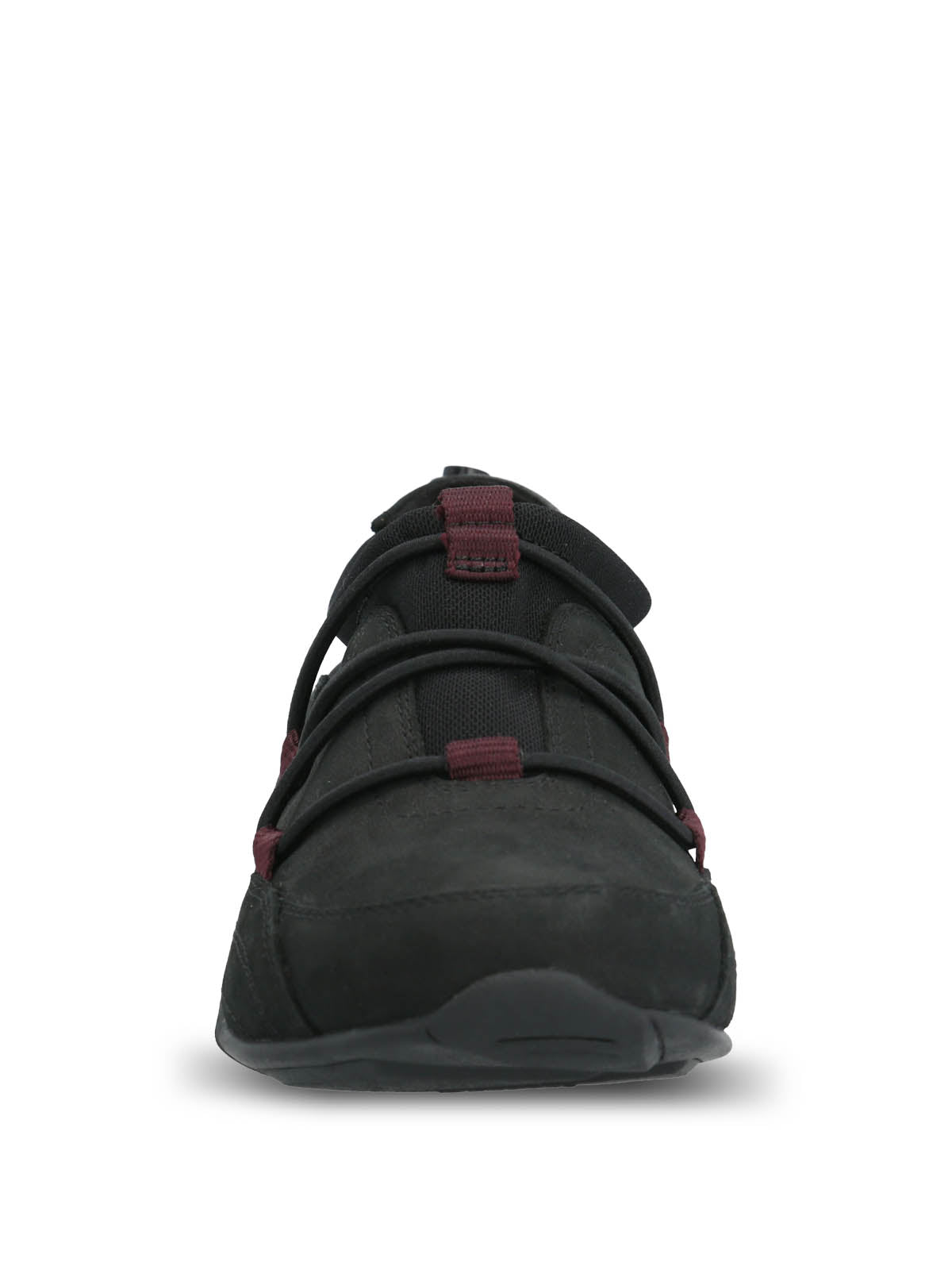 Zapatilla Cuero Mujer Coil Negra Hush Puppies