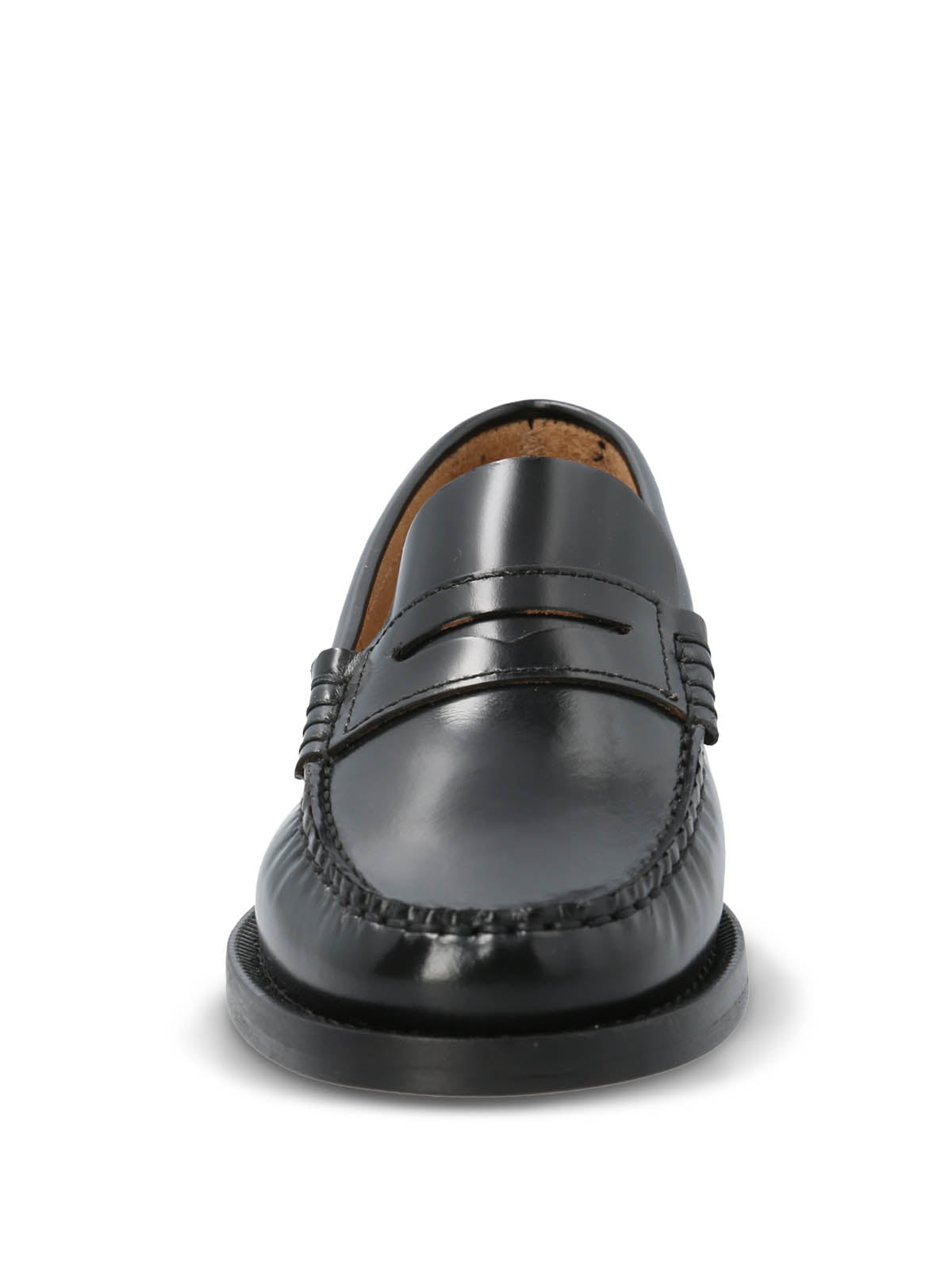 Mocasin Mujer Italiano Cuero Madrini Negro