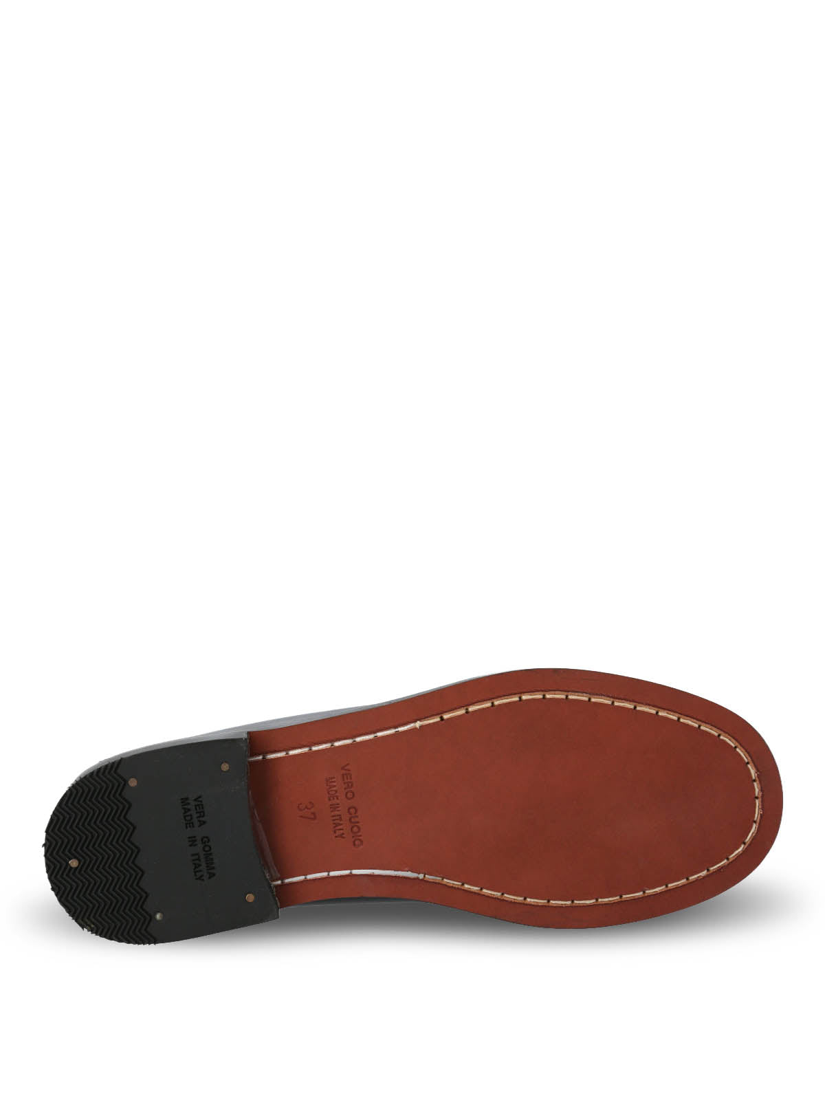 Mocasin Mujer Italiano Cuero Madrini Negro