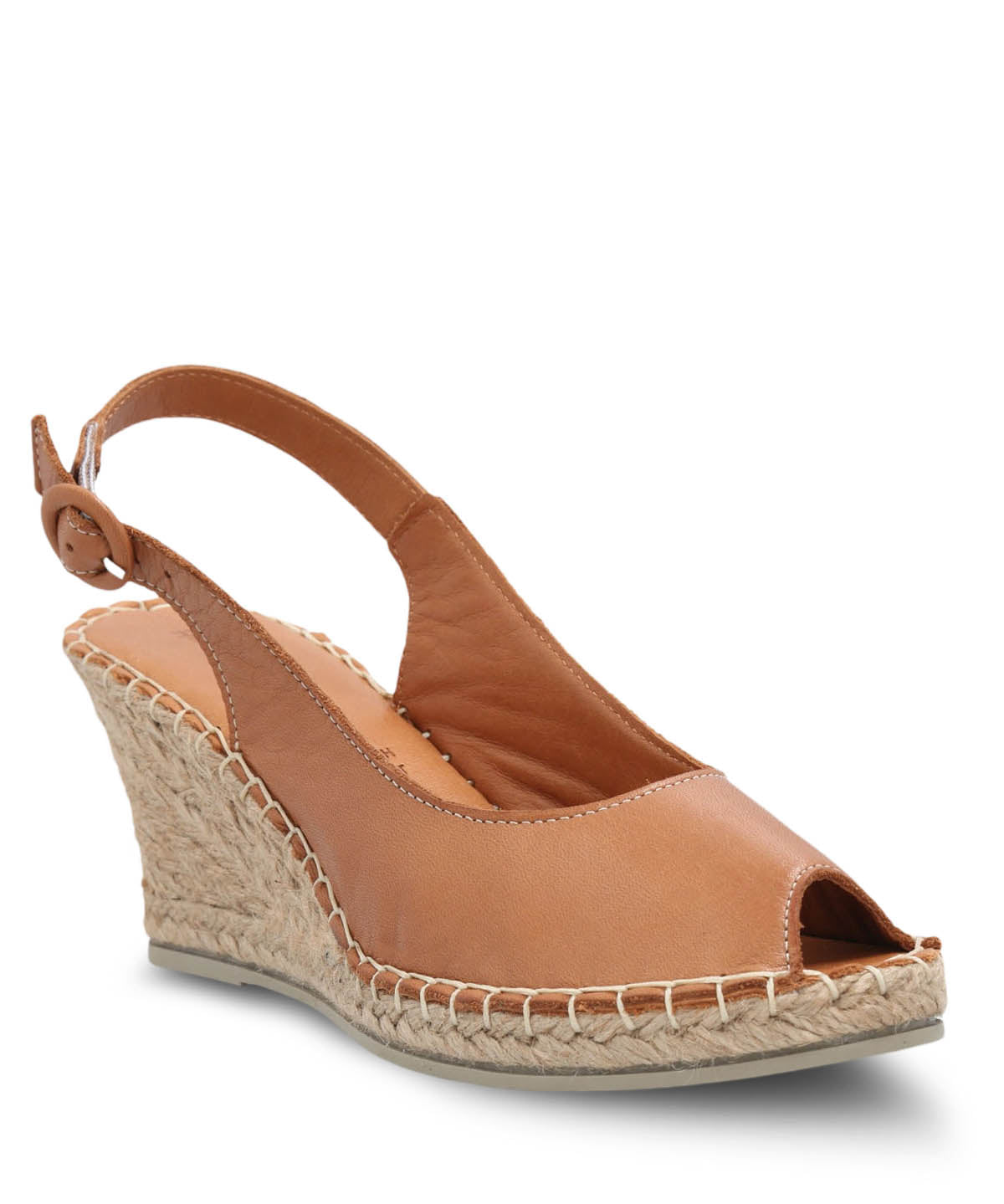 Sandalia Cuero Mujer Tope Café Hush Puppies | Hush Puppies