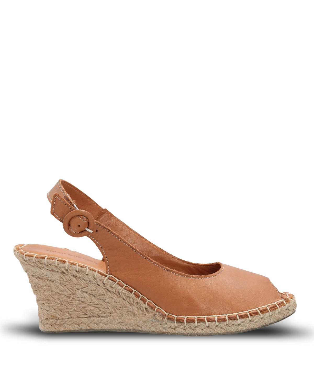 Sandalia Cuero Mujer Tope Café Hush Puppies | Hush Puppies