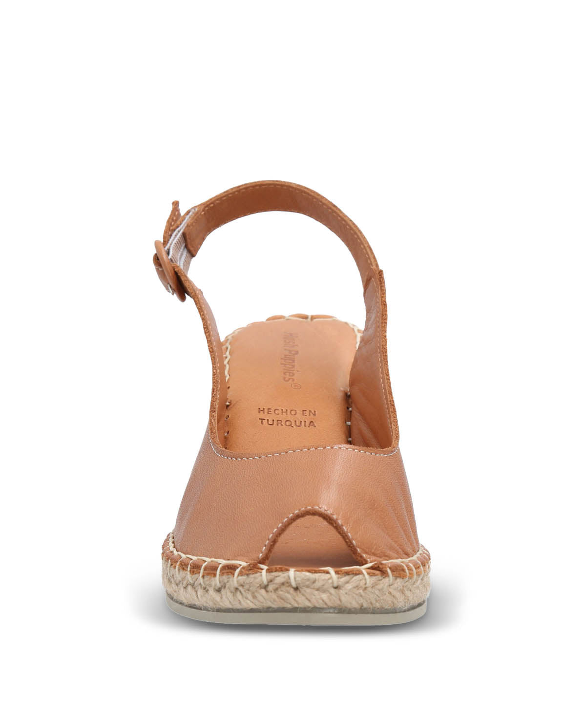 Sandalia Cuero Mujer Tope Café Hush Puppies | Hush Puppies