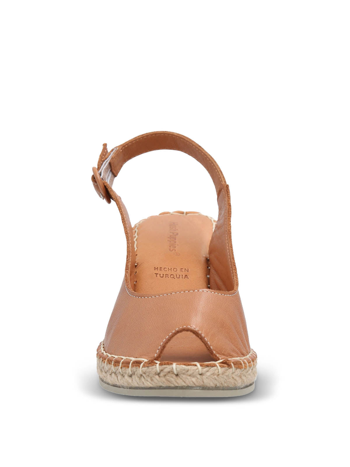 Sandalia Cuero Mujer Tope Café Hush Puppies | Hush Puppies
