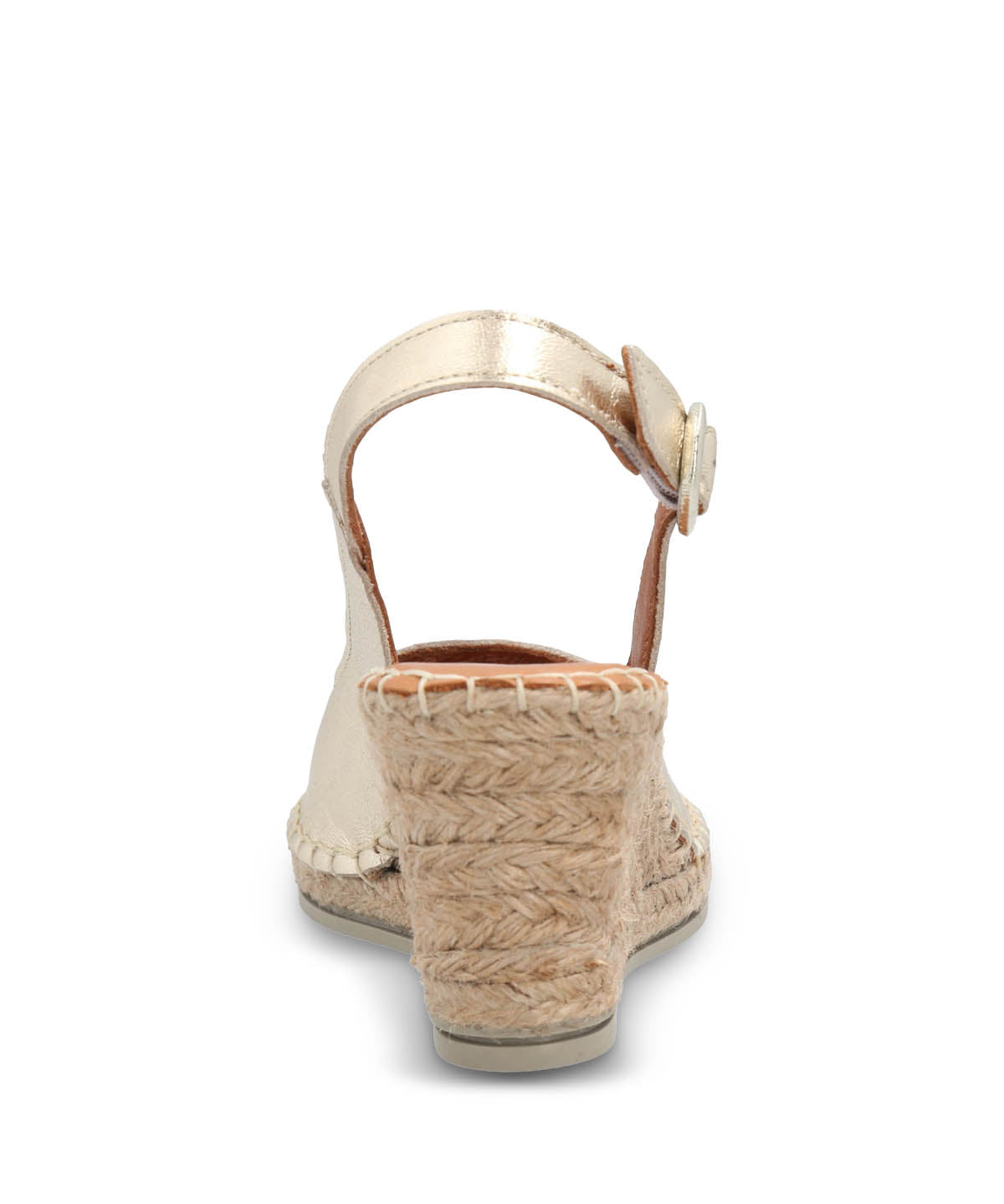 Sandalia Cuero Mujer Tope Metalizada Hush Puppies | Hush Puppies