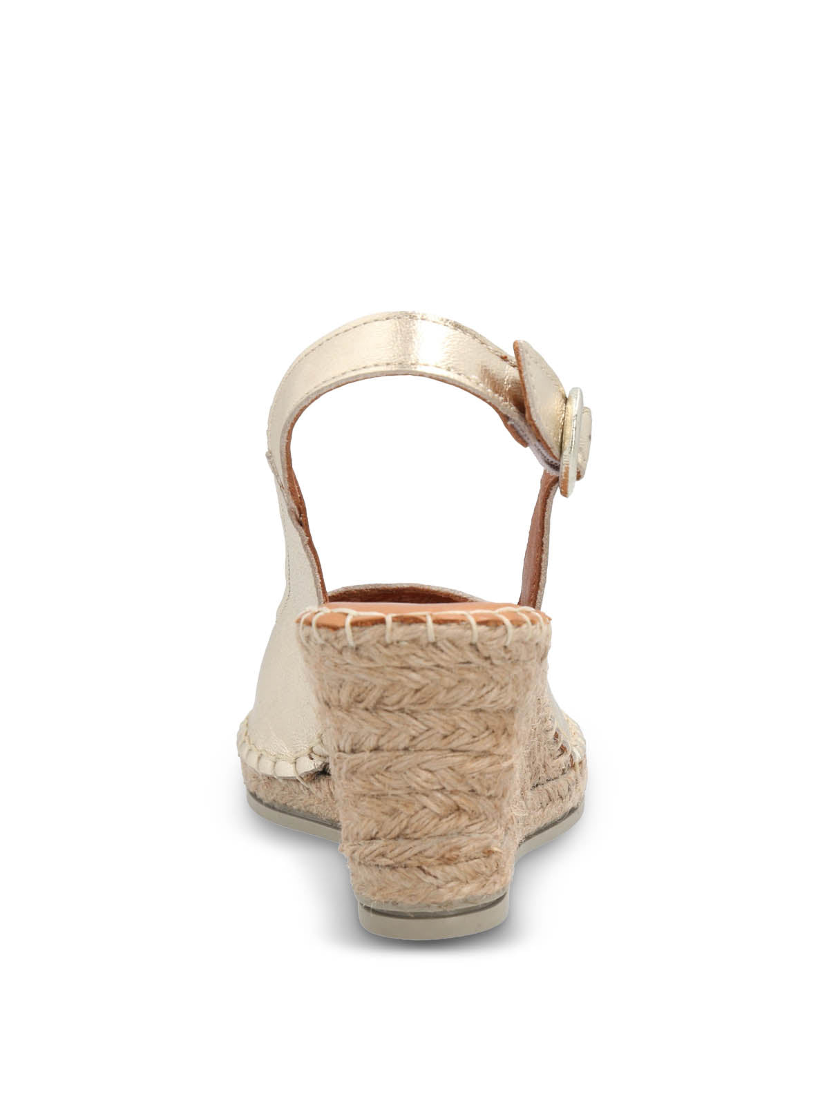 Sandalia Cuero Mujer Tope Metalizada Hush Puppies | Hush Puppies