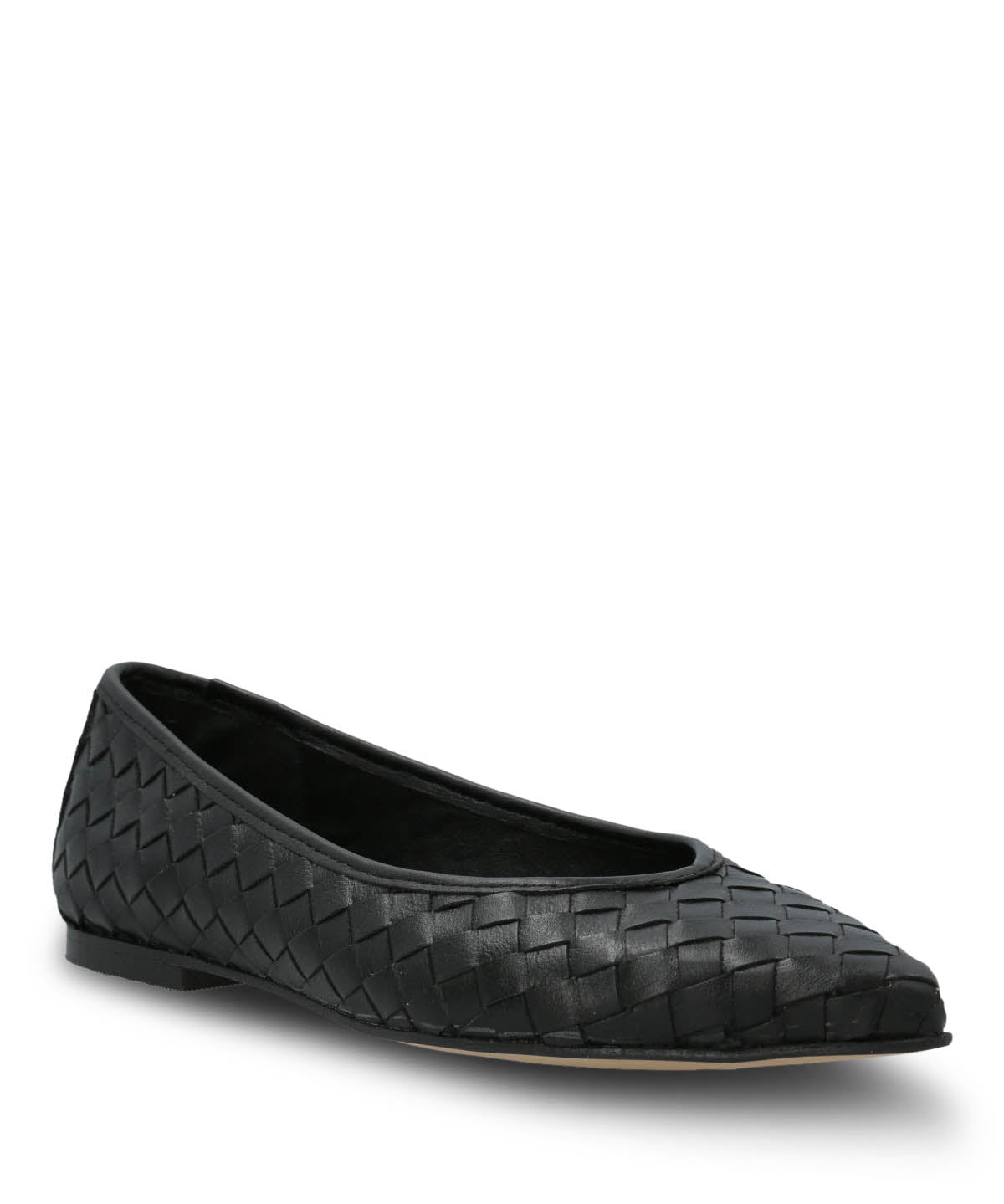 Ballerina Cuero Mujer Fabiola Negro Hush Puppies | Hush Puppies