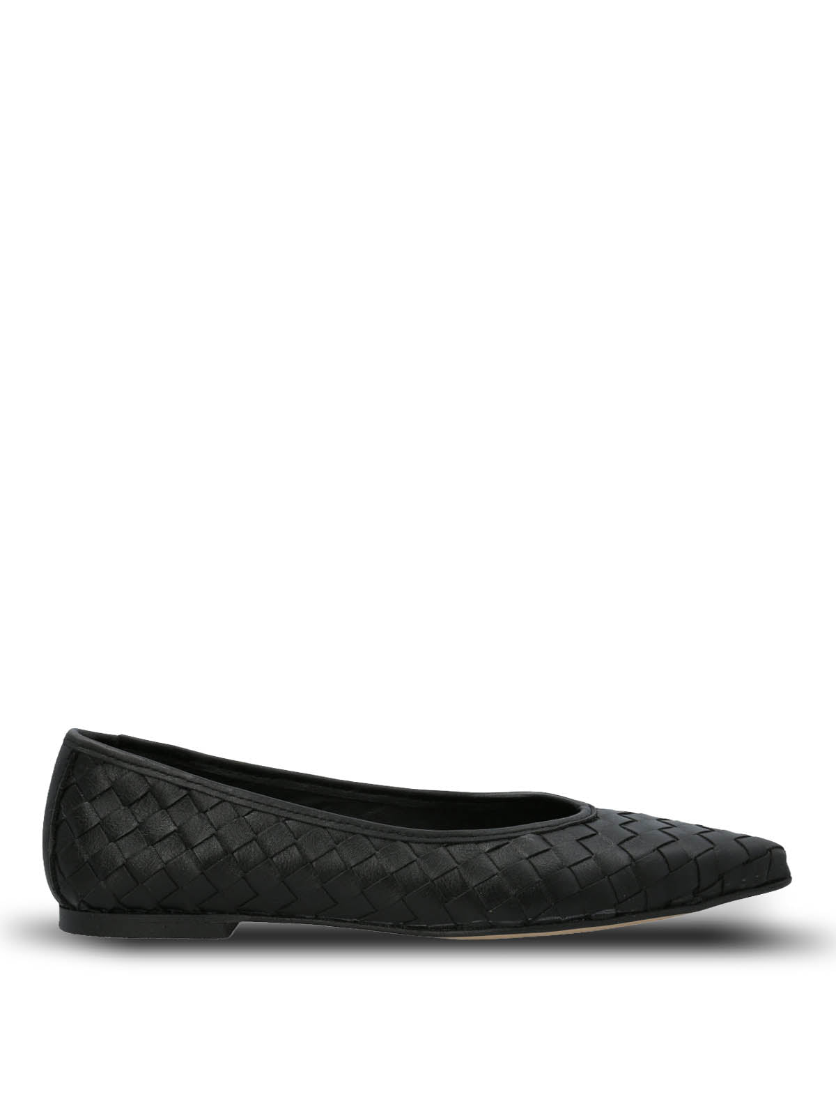 Ballerina Cuero Mujer Fabiola Negro Hush Puppies | Hush Puppies