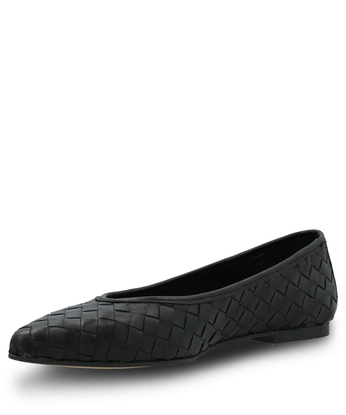 Ballerina Cuero Mujer Fabiola Negro Hush Puppies | Hush Puppies