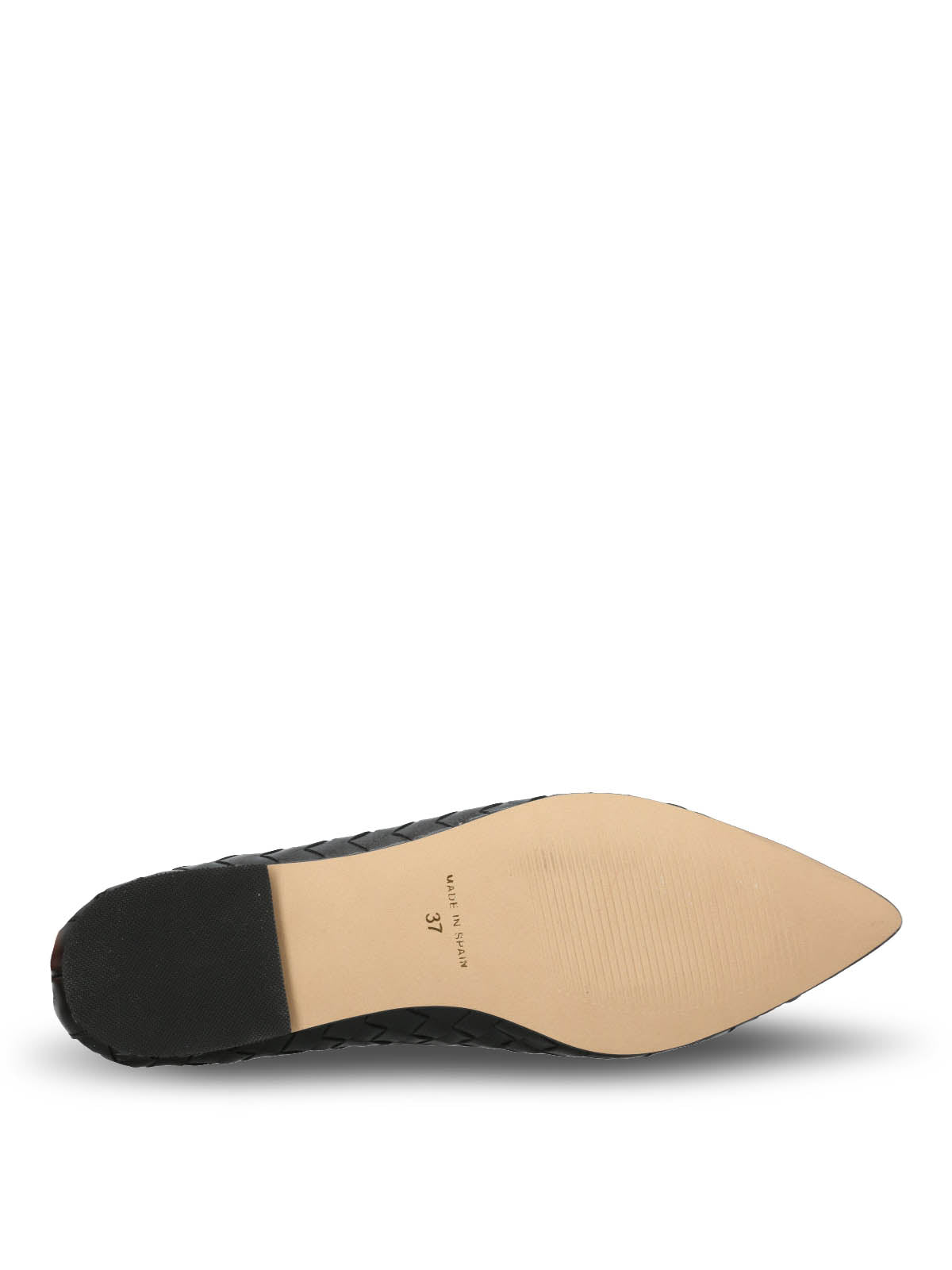 Ballerina Cuero Mujer Fabiola Negro Hush Puppies | Hush Puppies