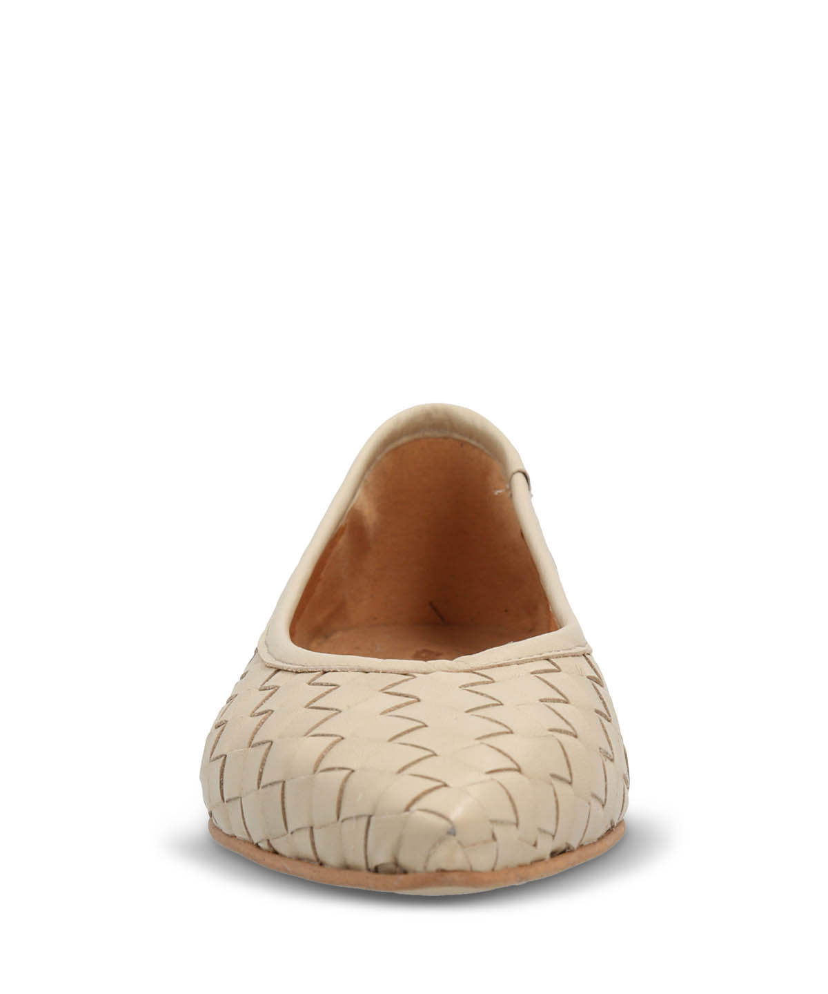 Ballerina Cuero Mujer Fabiola Beige Hush Puppies