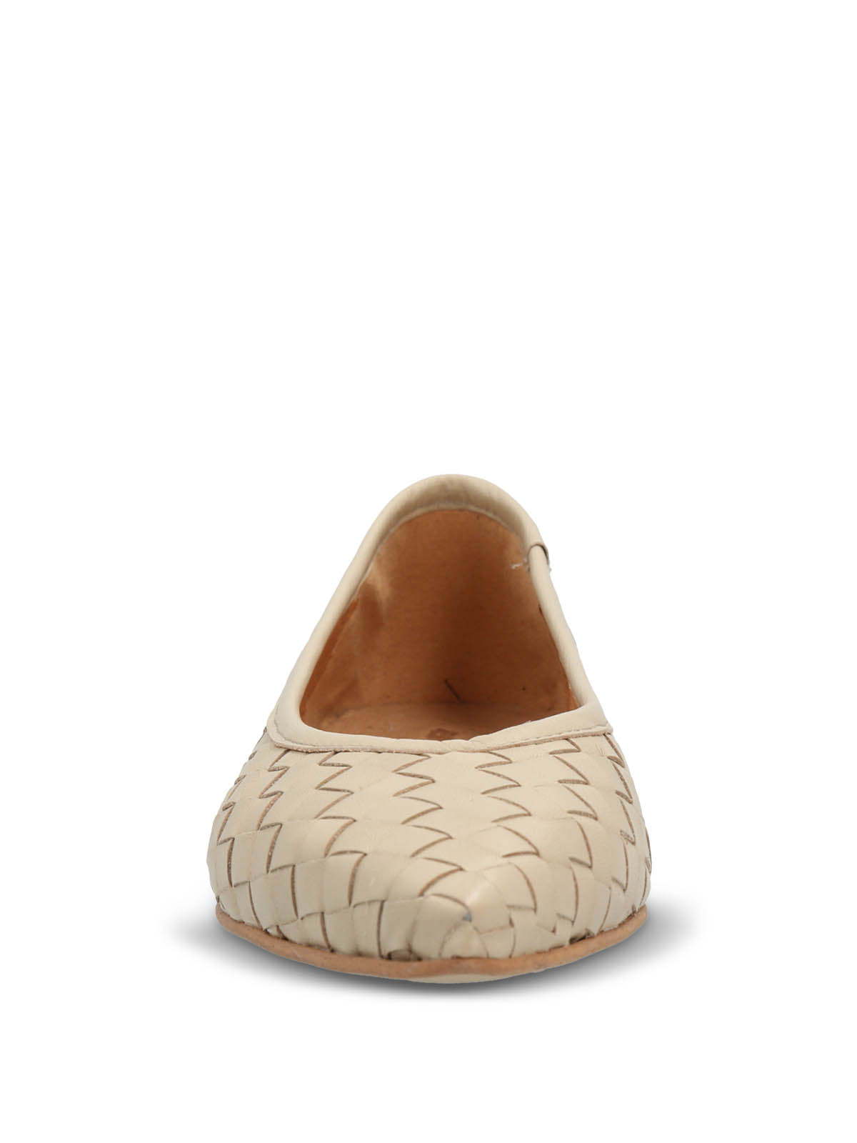 Ballerina Cuero Mujer Fabiola Beige Hush Puppies