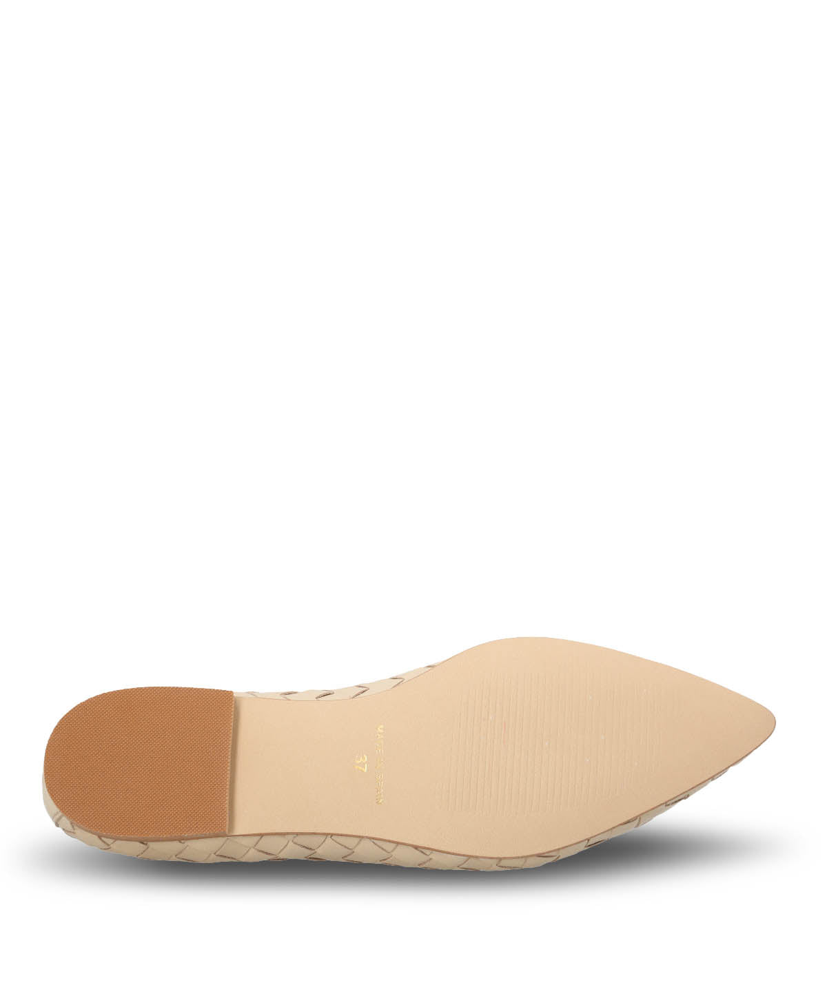Ballerina Cuero Mujer Fabiola Beige Hush Puppies