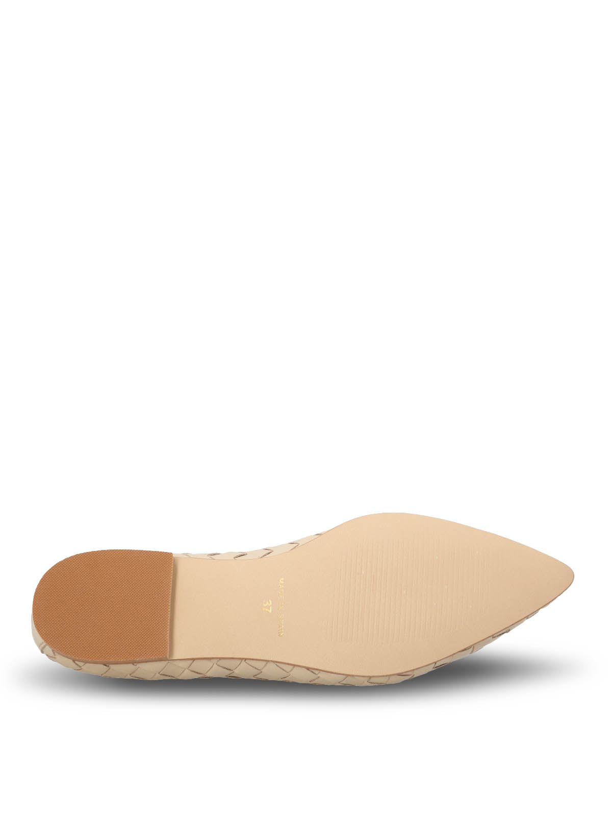 Ballerina Cuero Mujer Fabiola Beige Hush Puppies