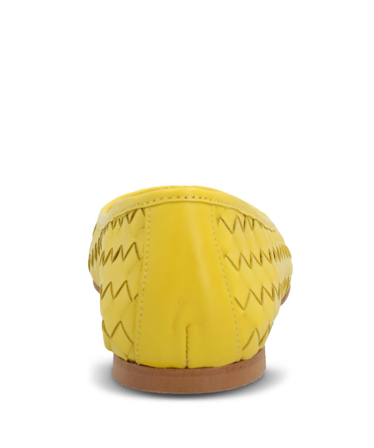 Ballerina Cuero Mujer Fabiola Amarilla Hush Puppies