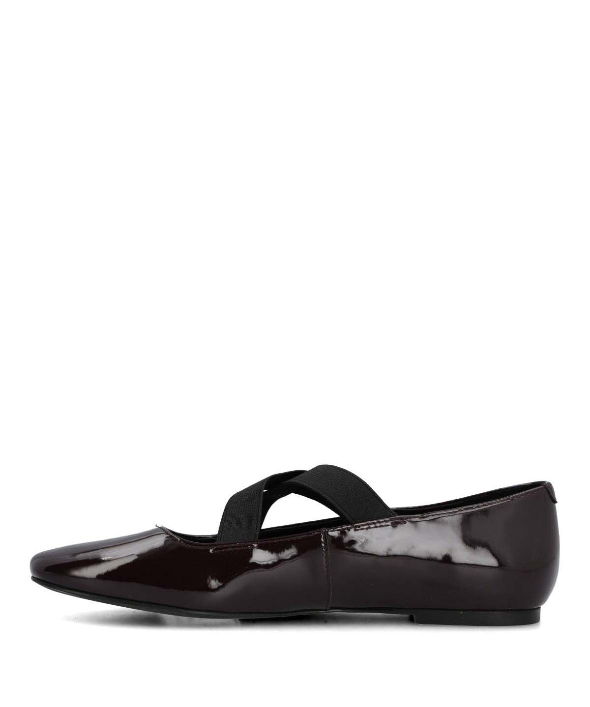 Ballerina Cuero Mujer Laving Rojo