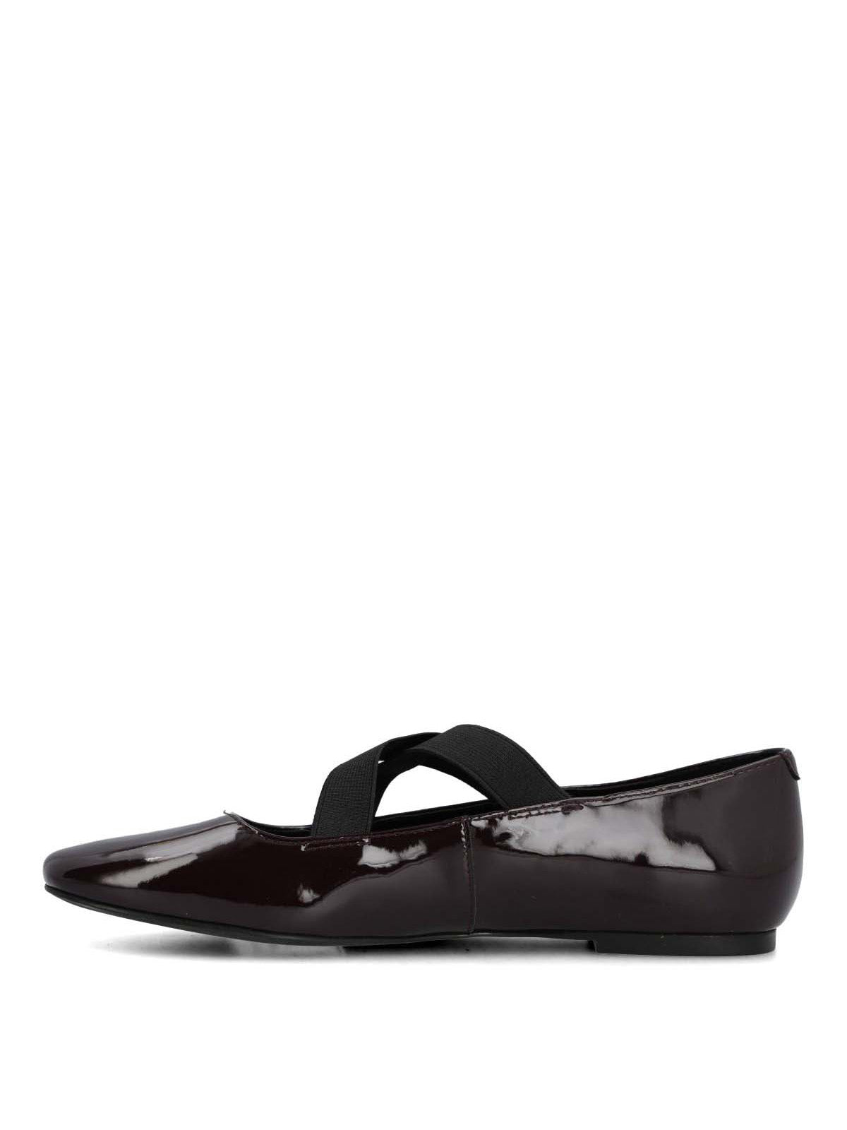 Ballerina Cuero Mujer Laving Rojo