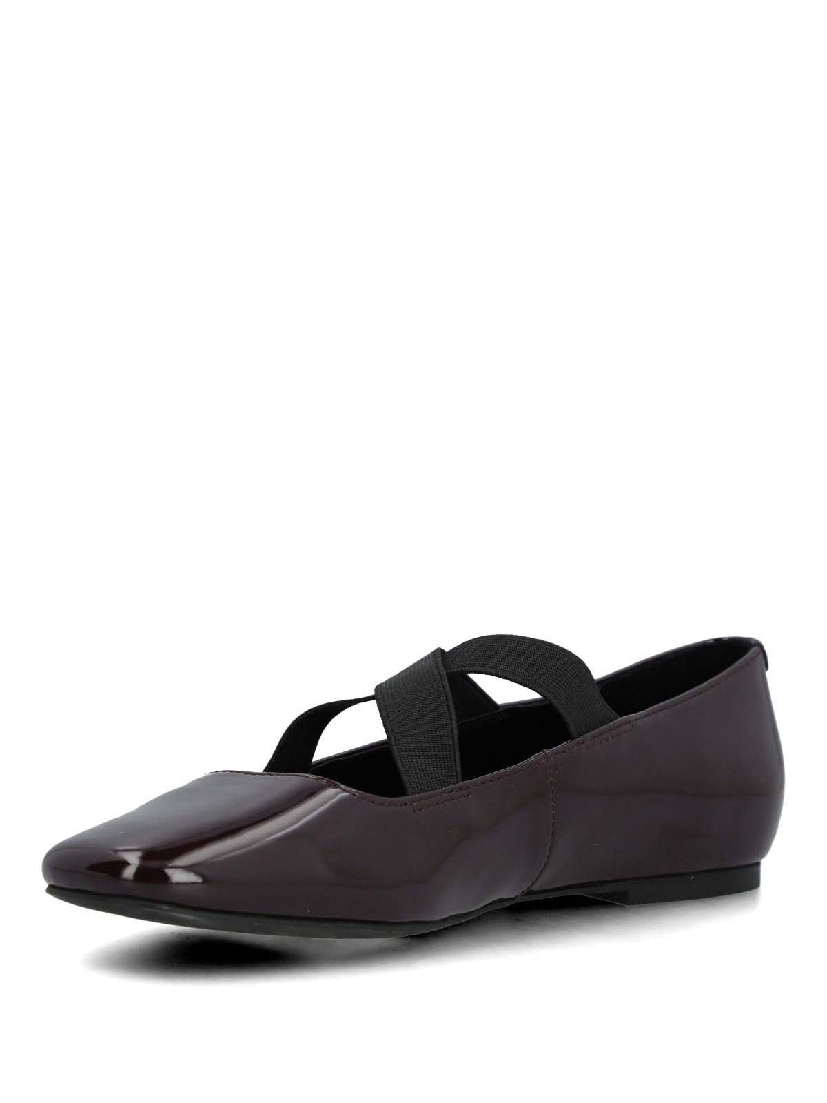 Ballerina Cuero Mujer Laving Rojo