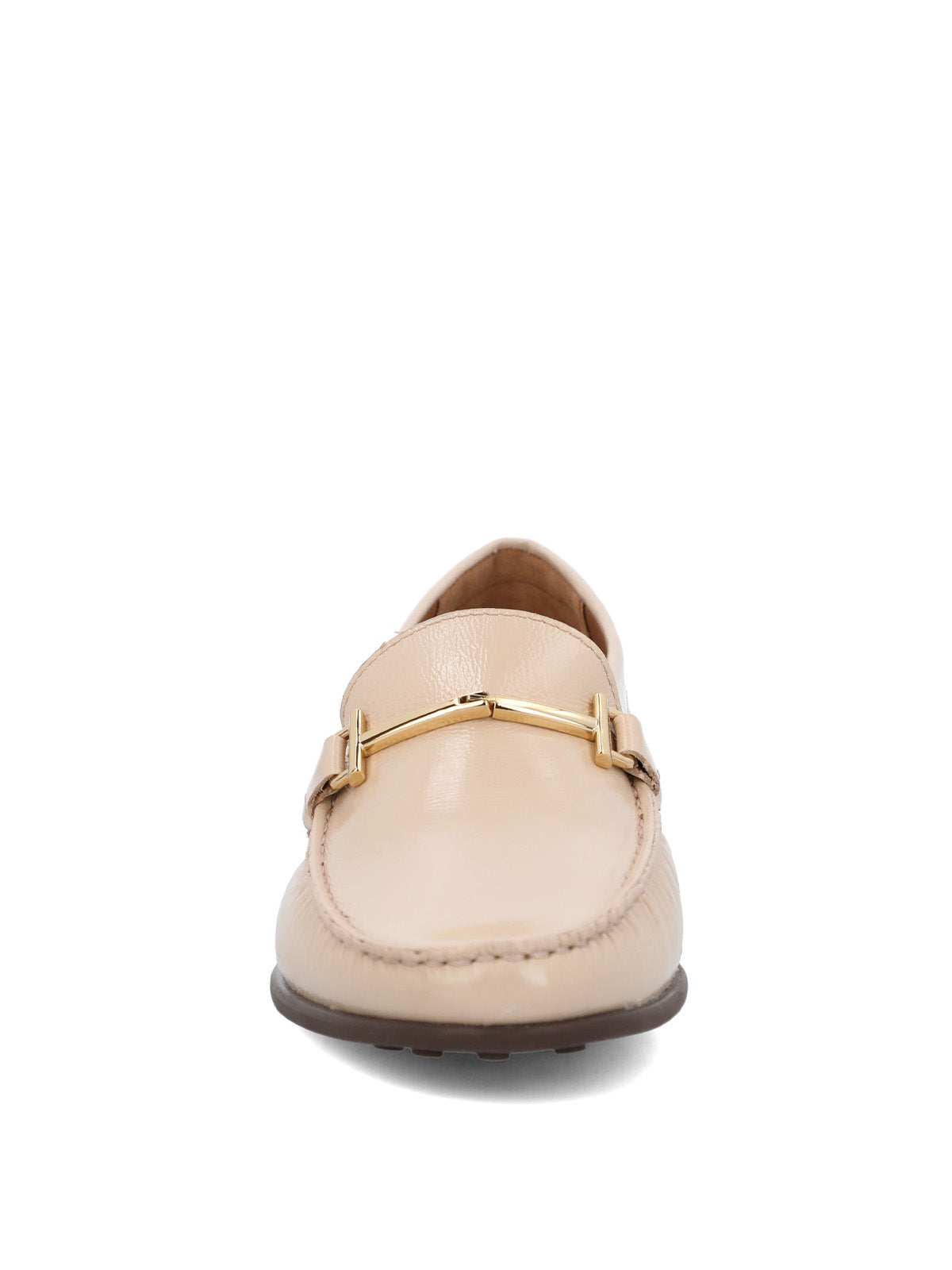 Mocasin Cuero Mujer Barta Beige/Crudo