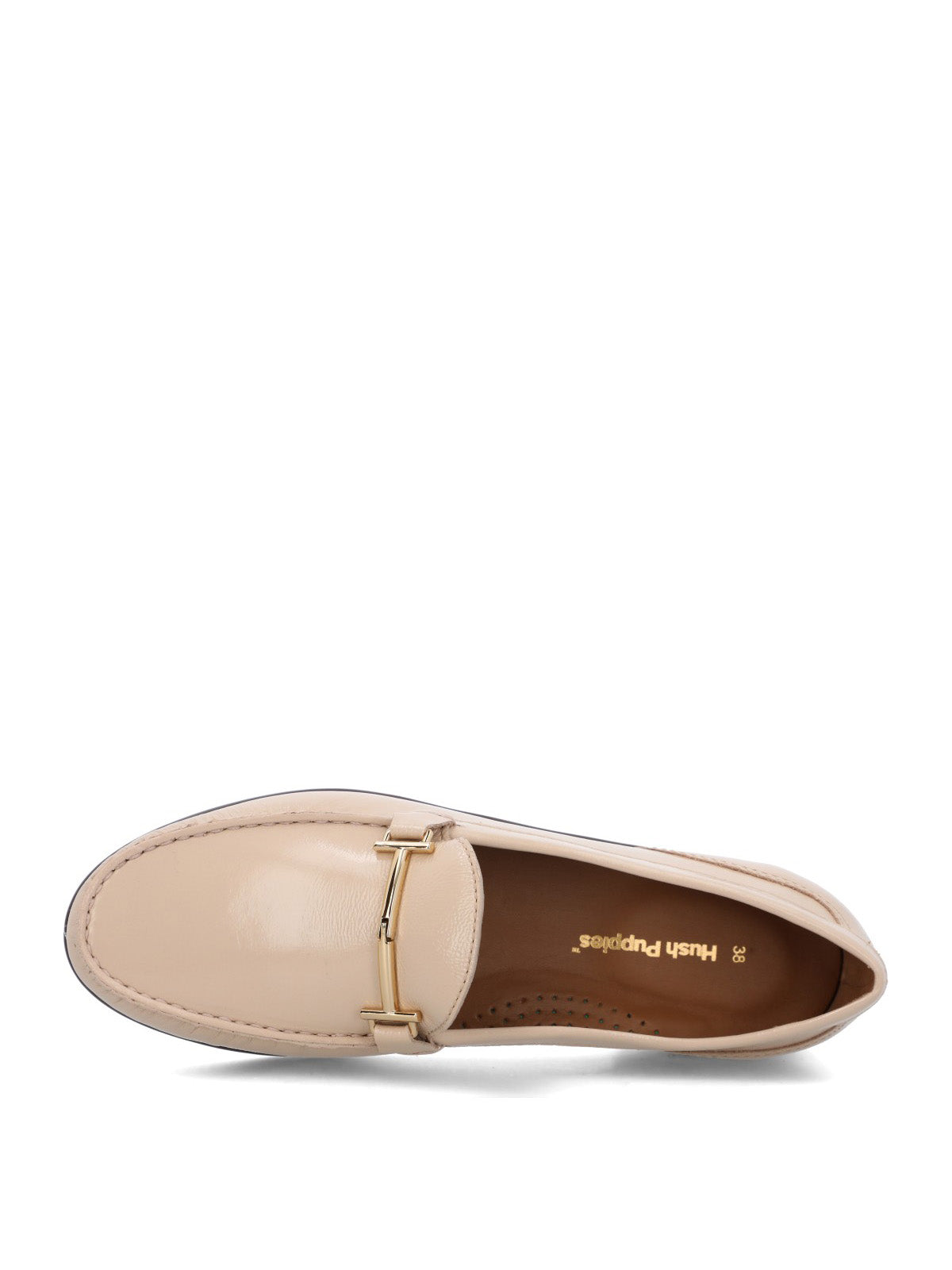 Mocasin Cuero Mujer Barta Beige/Crudo