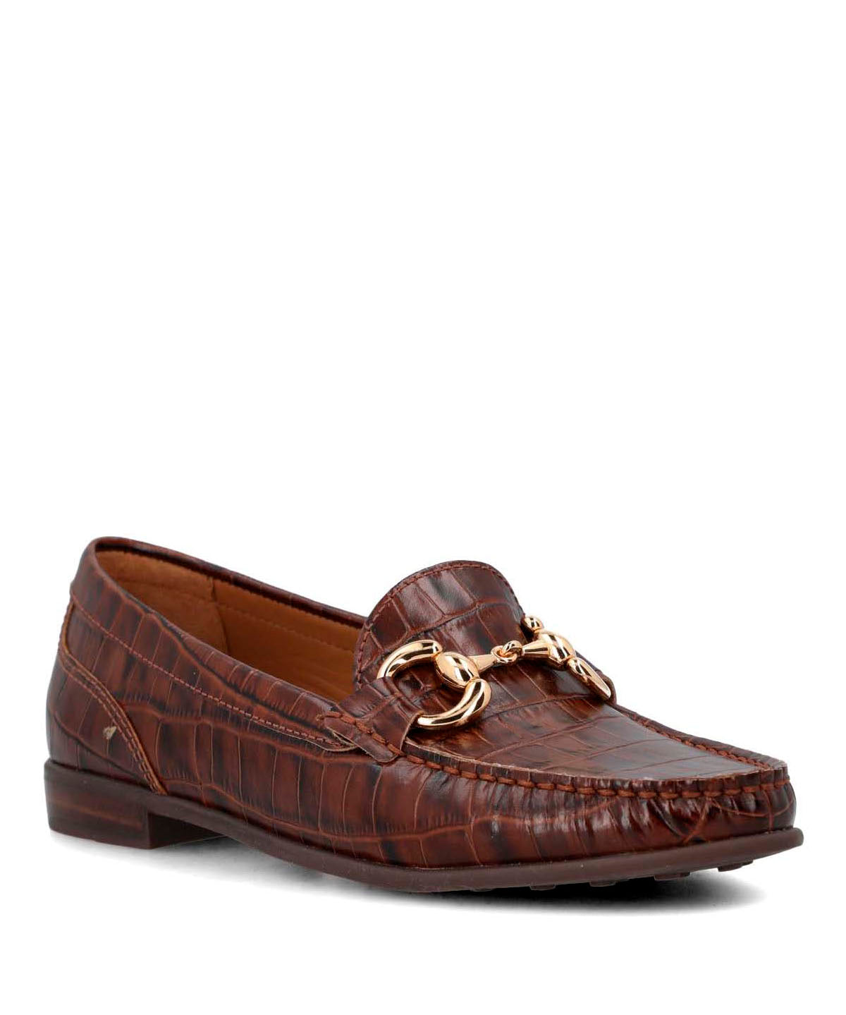 Mocasin Cuero Mujer Barta Café