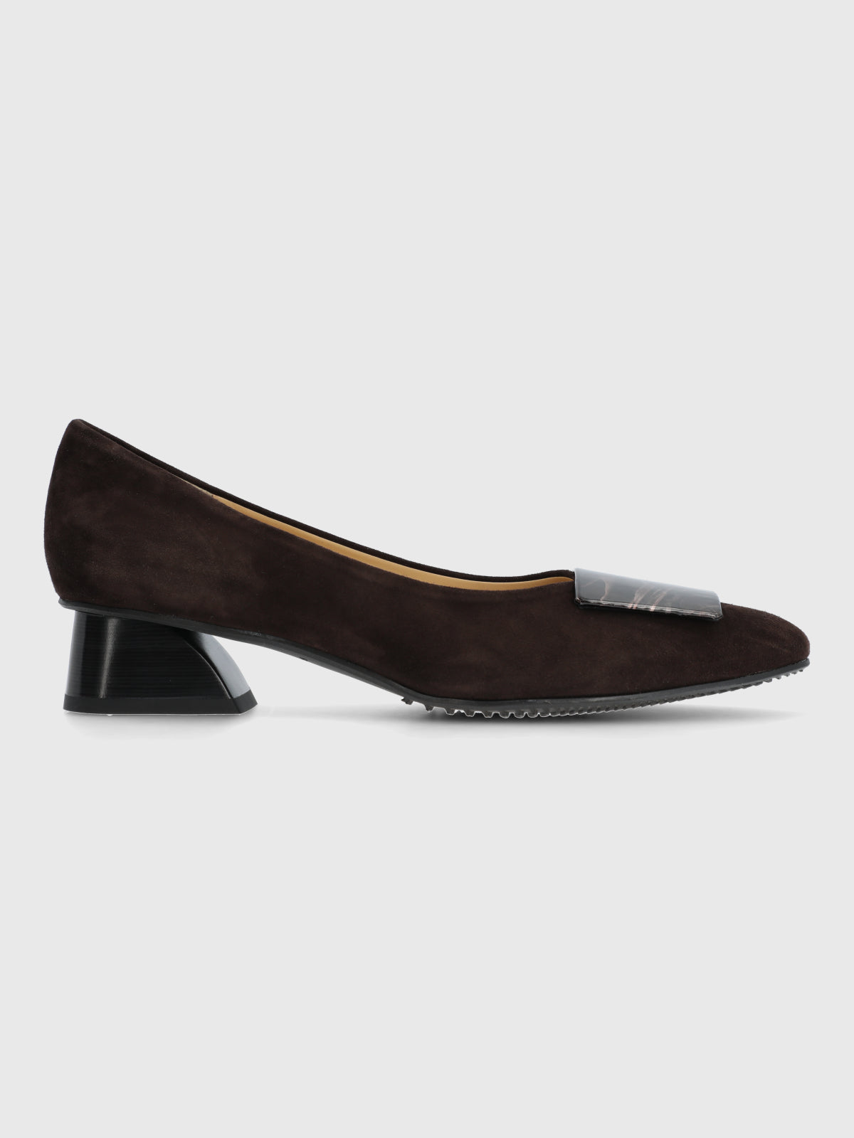 Zapato Brunate Cuero Mujer Corsa Café-Hush Puppies Chile